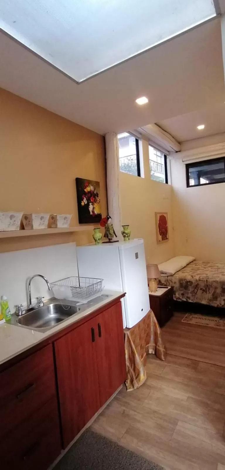 Bed, Kitchen/Kitchenette in Casatodosantos