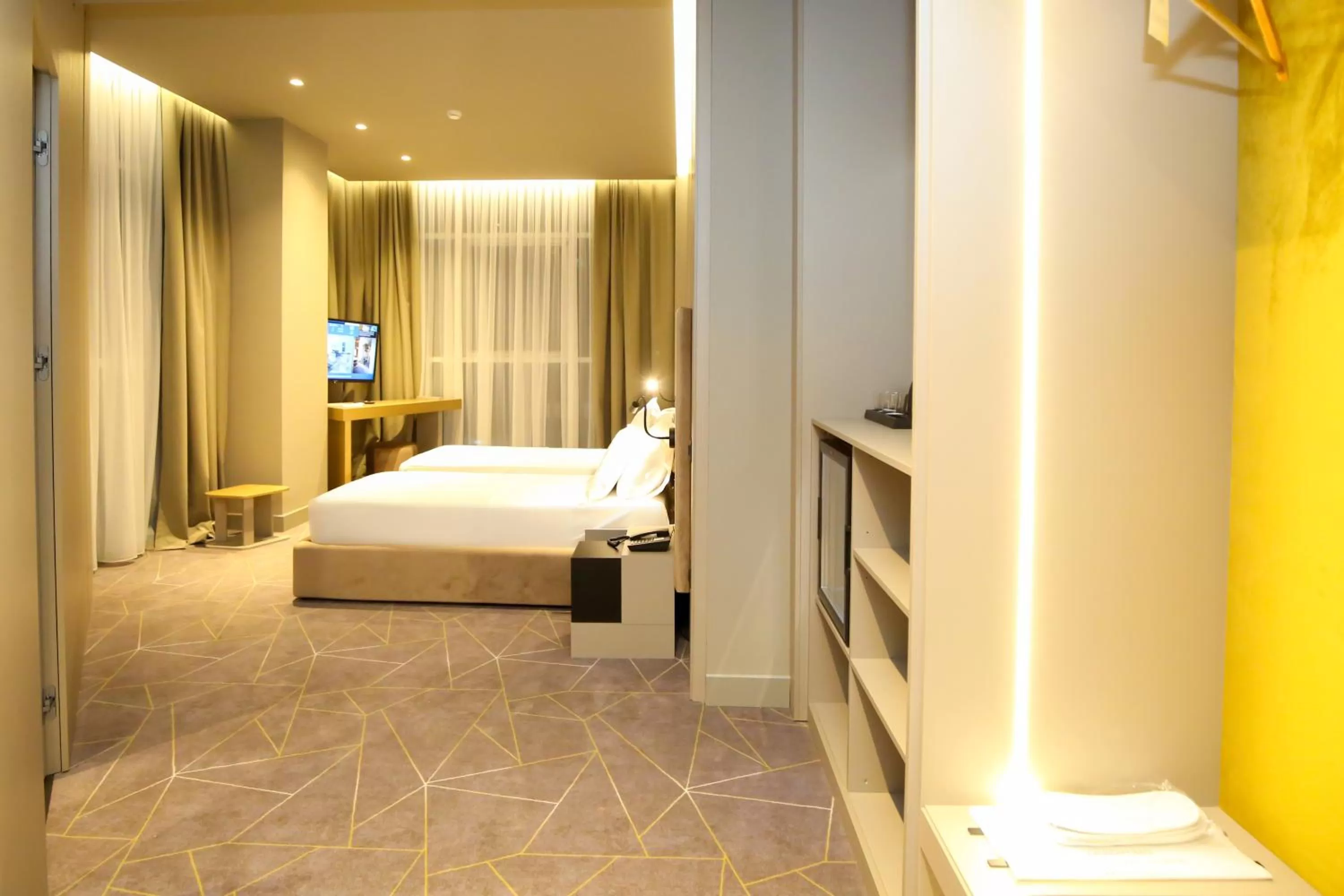 Bed in The Central View Boutique Hotel