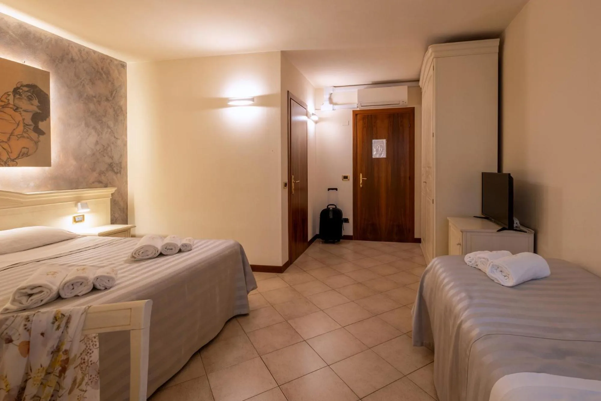 Bed in Hotel San Lorenzo