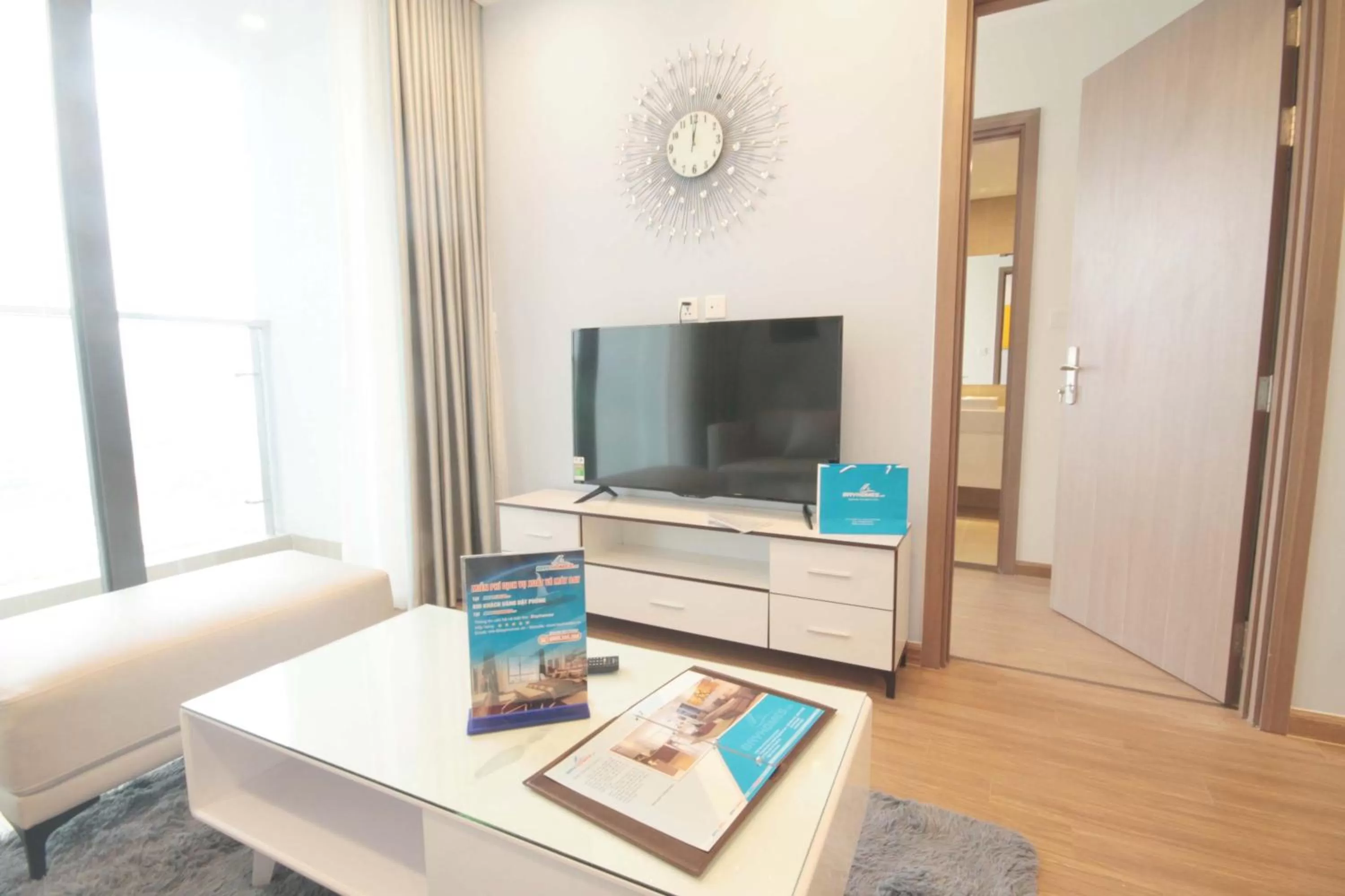 TV/Entertainment Center in Vinhomes Skylake Apartment - by Bayhomes