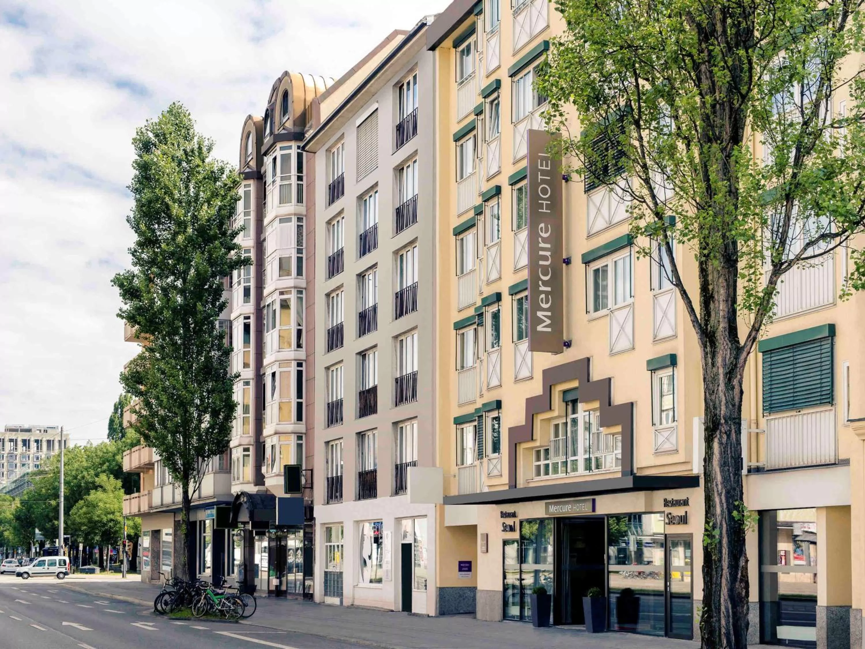 Property building in Mercure München City Schwabing