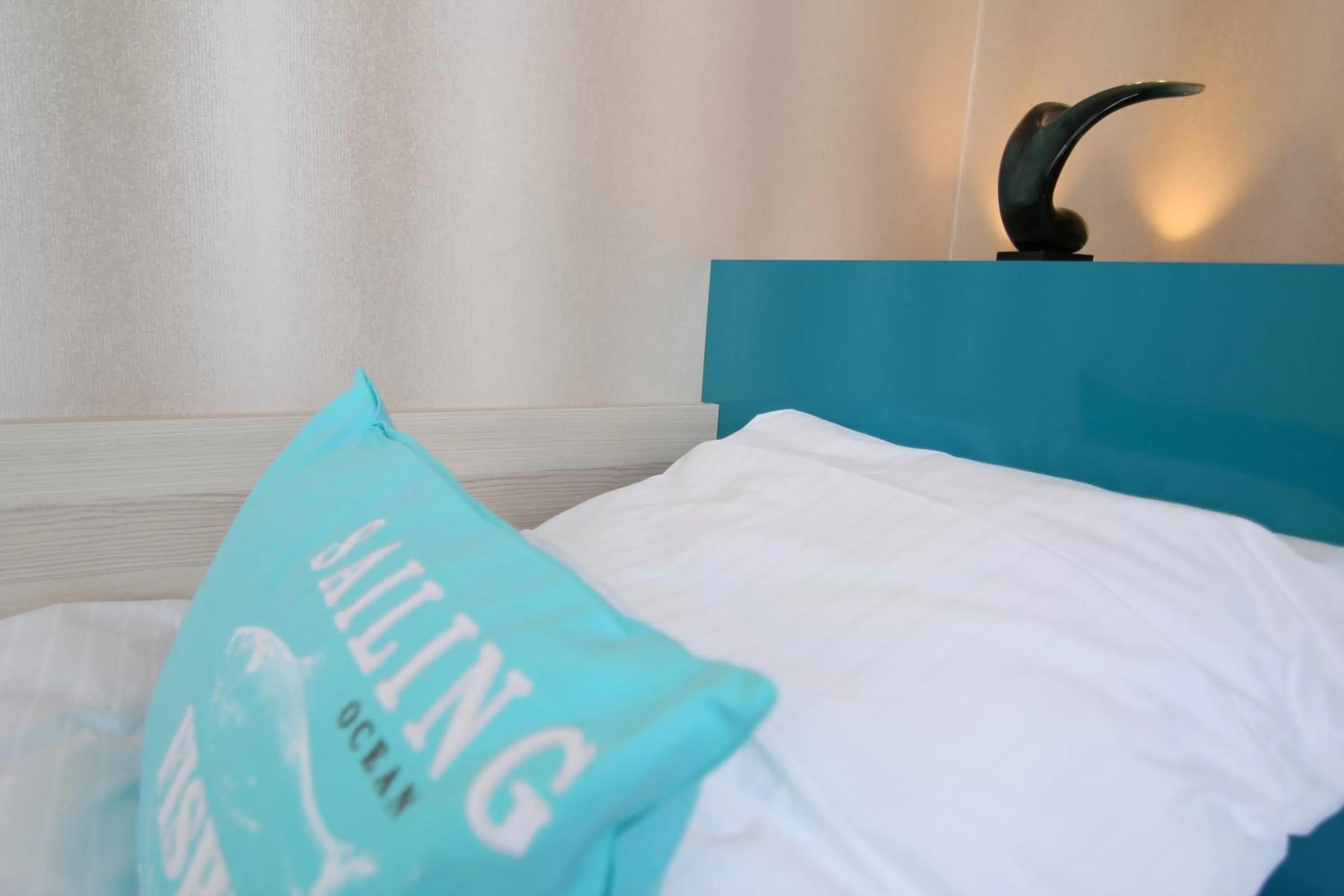 Bed in Villa WellenRausch - Adults Only