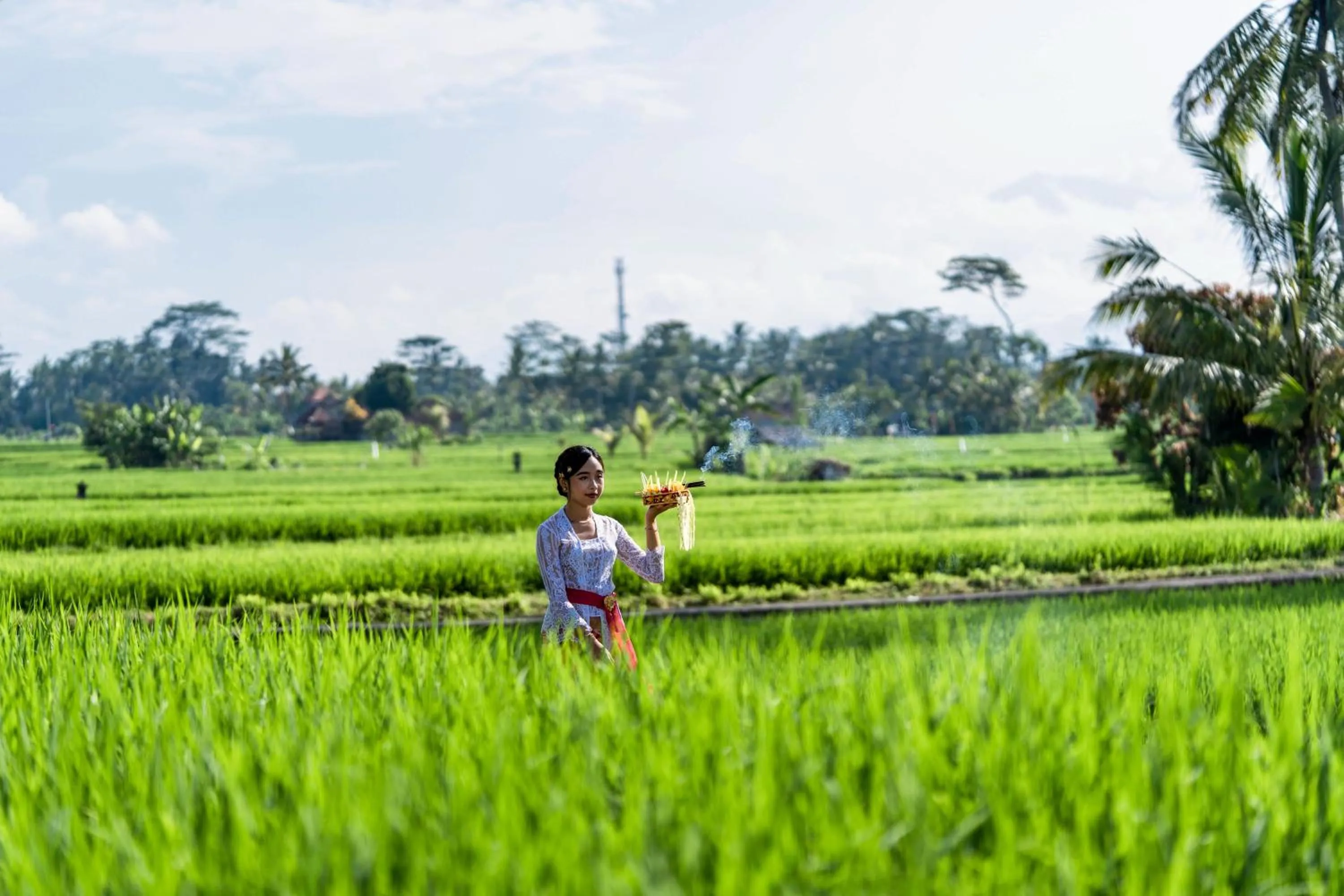 River view in Kubu Bali Baik Villa & Resort - CHSE Certified