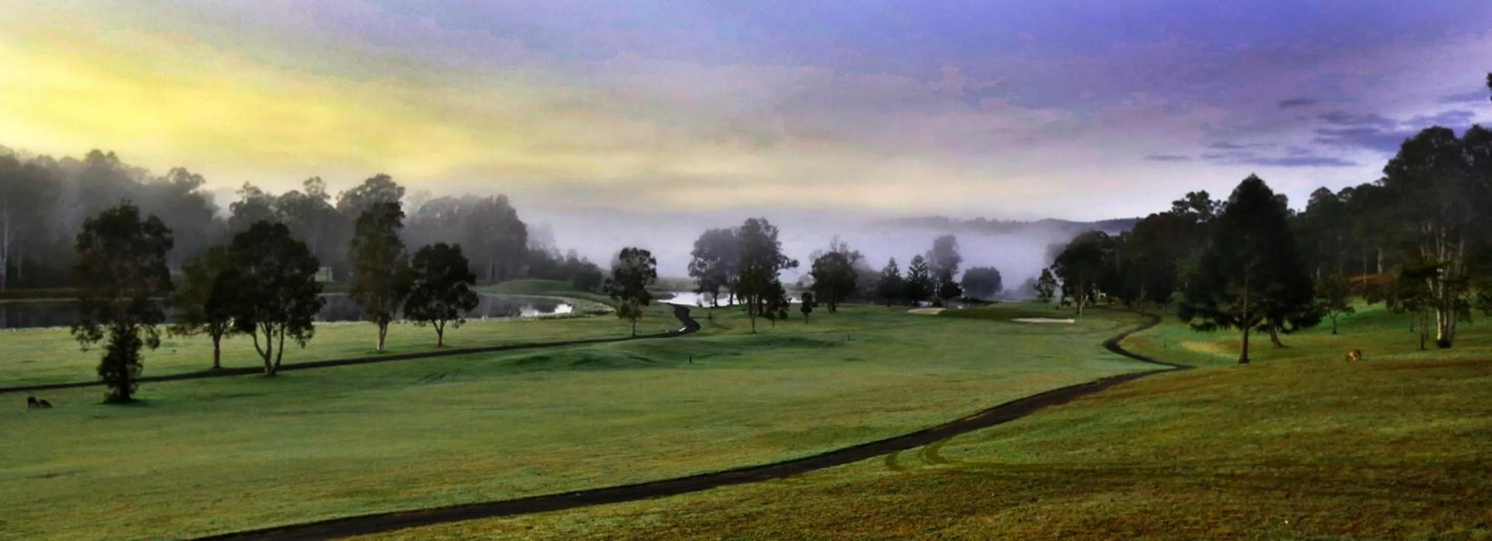 Golfcourse in The Kooralbyn Valley
