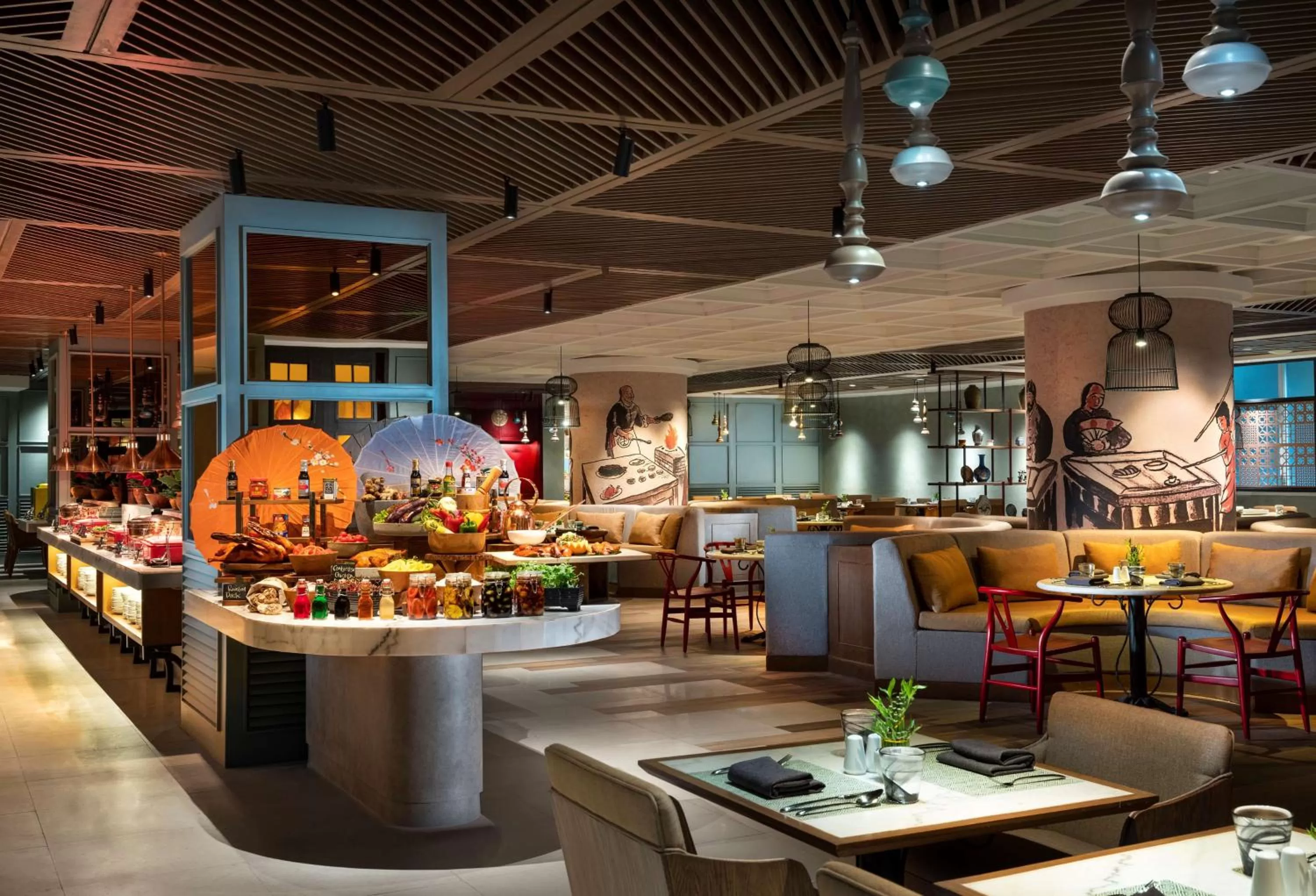 Restaurant/places to eat in DoubleTree by Hilton Surabaya