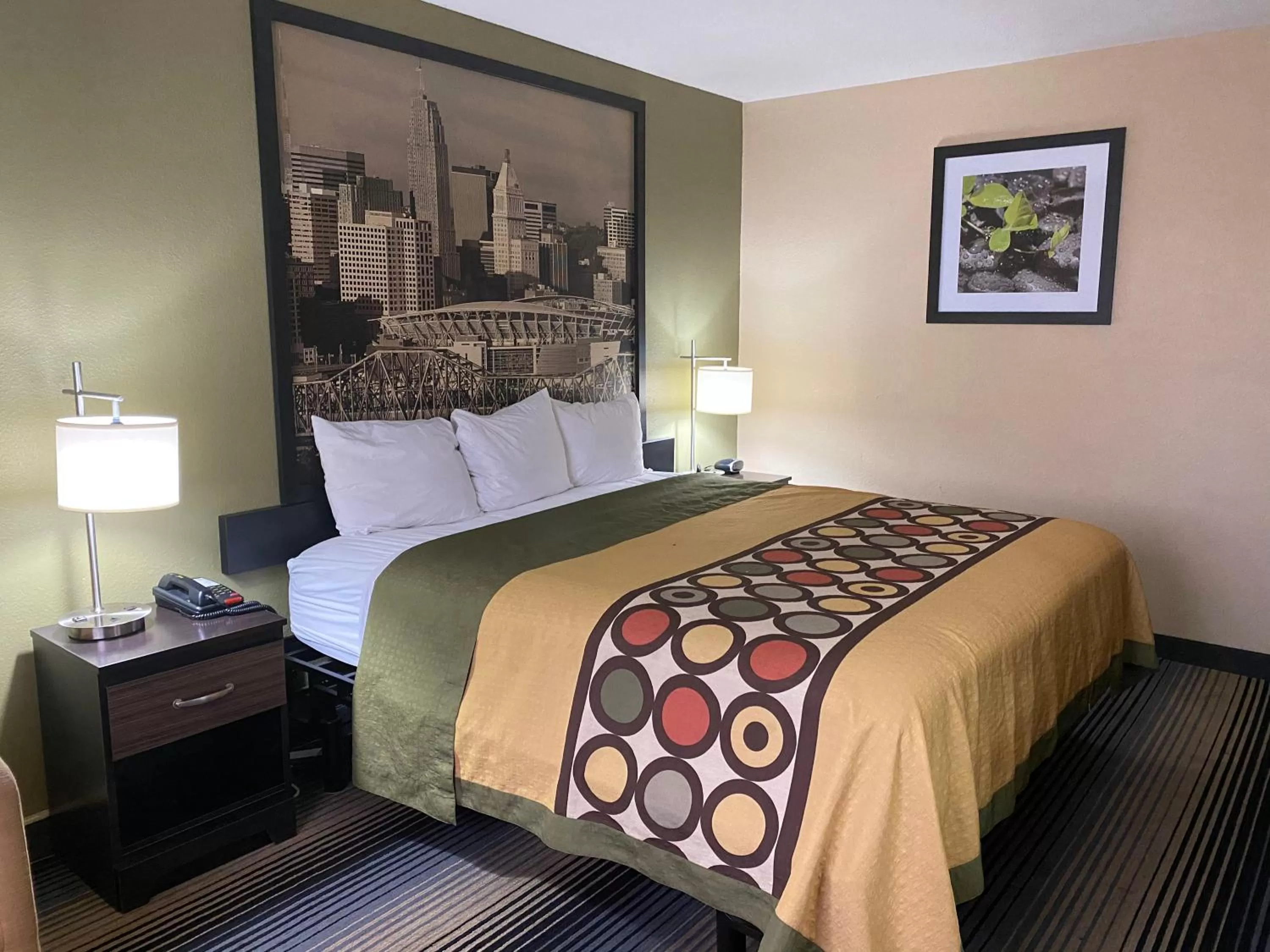 Bed in Super 8 by Wyndham Maysville KY