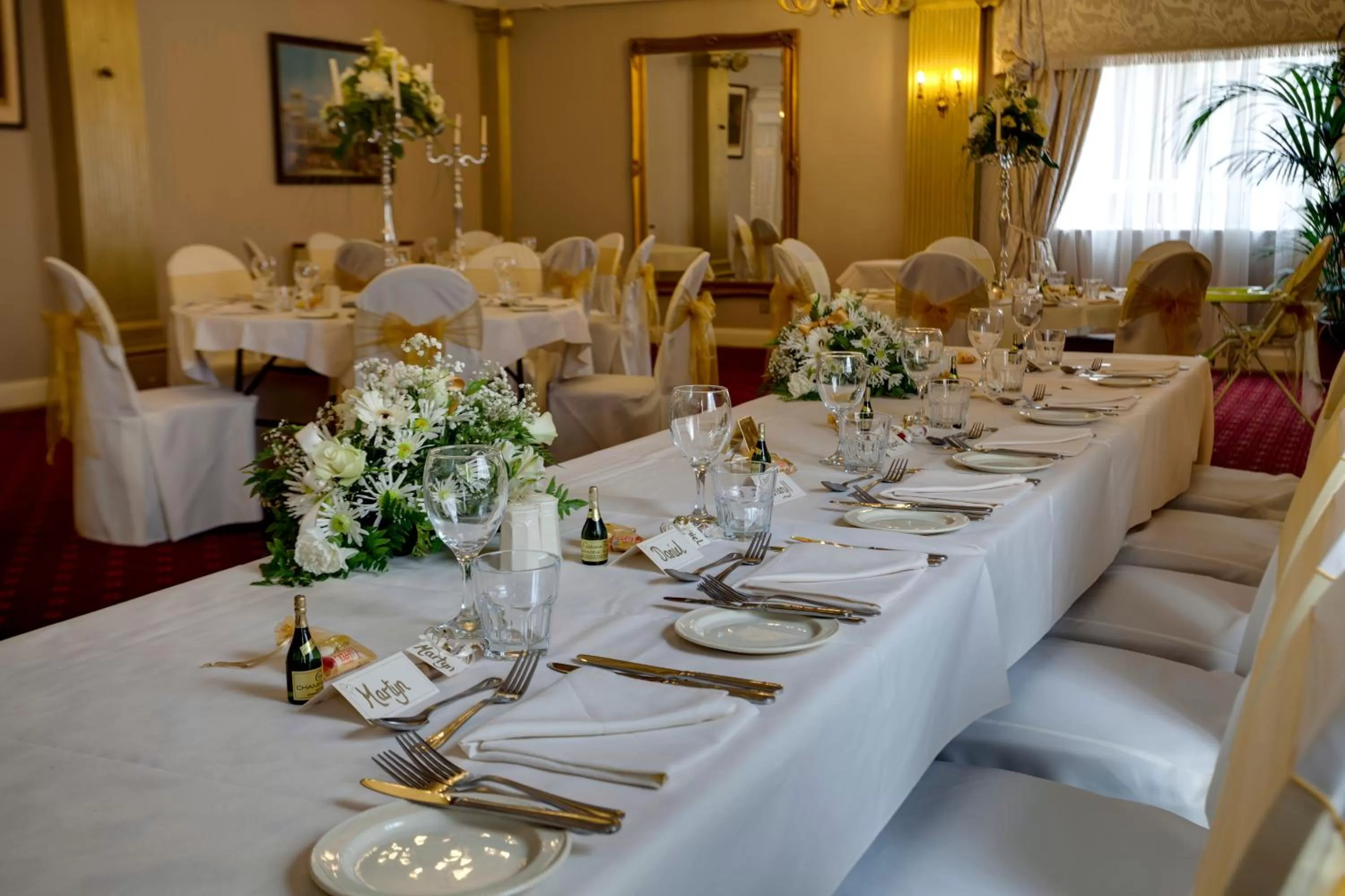 Banquet/Function facilities in The Saracens Head Hotel