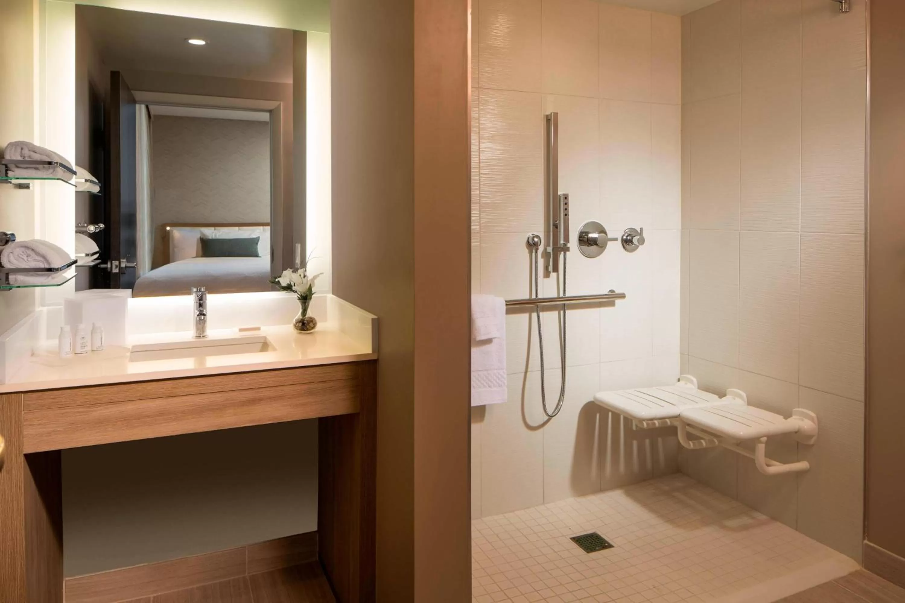 Bathroom in Residence Inn Miami Sunny Isles Beach