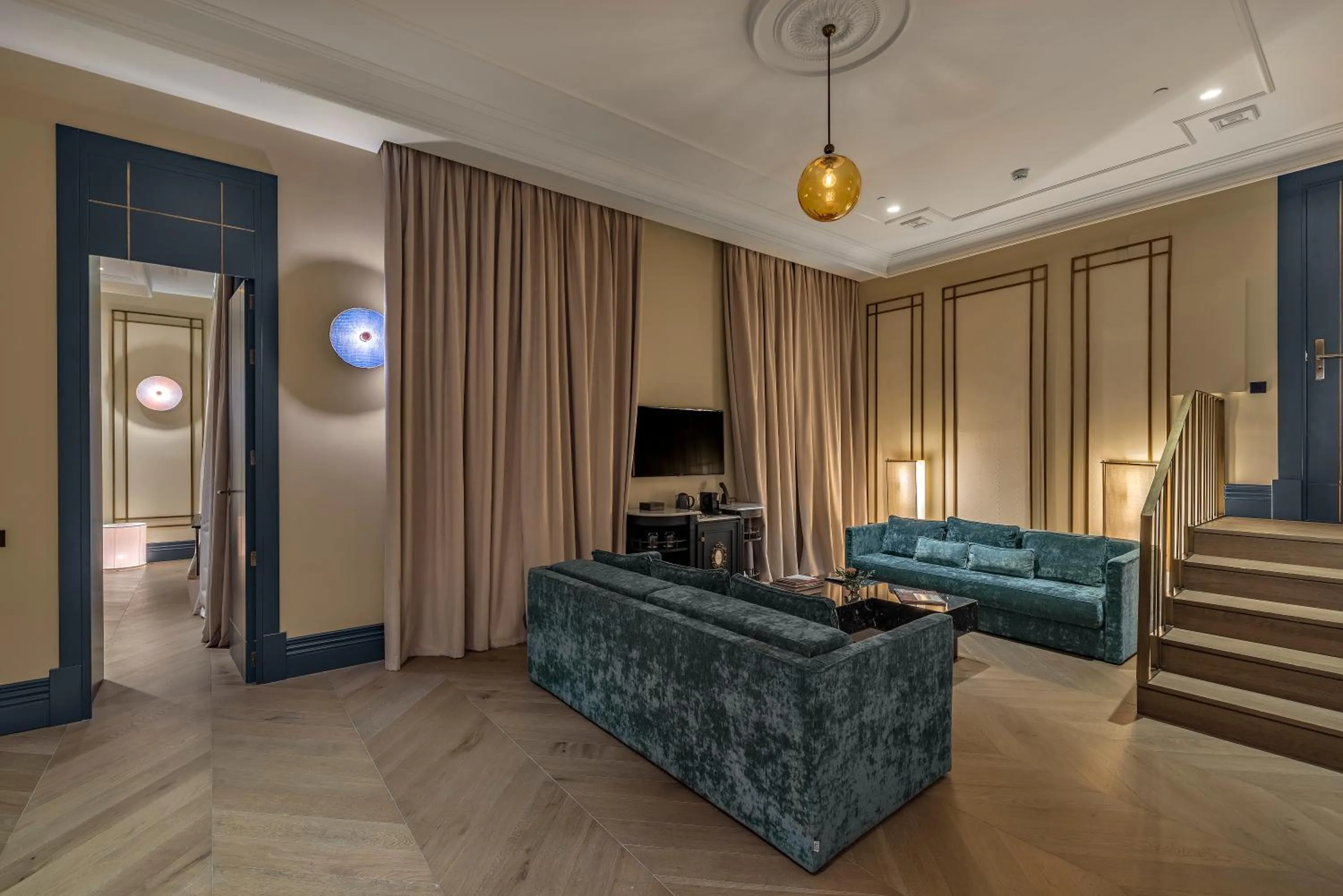 Living room in CoolRooms Palacio de Atocha