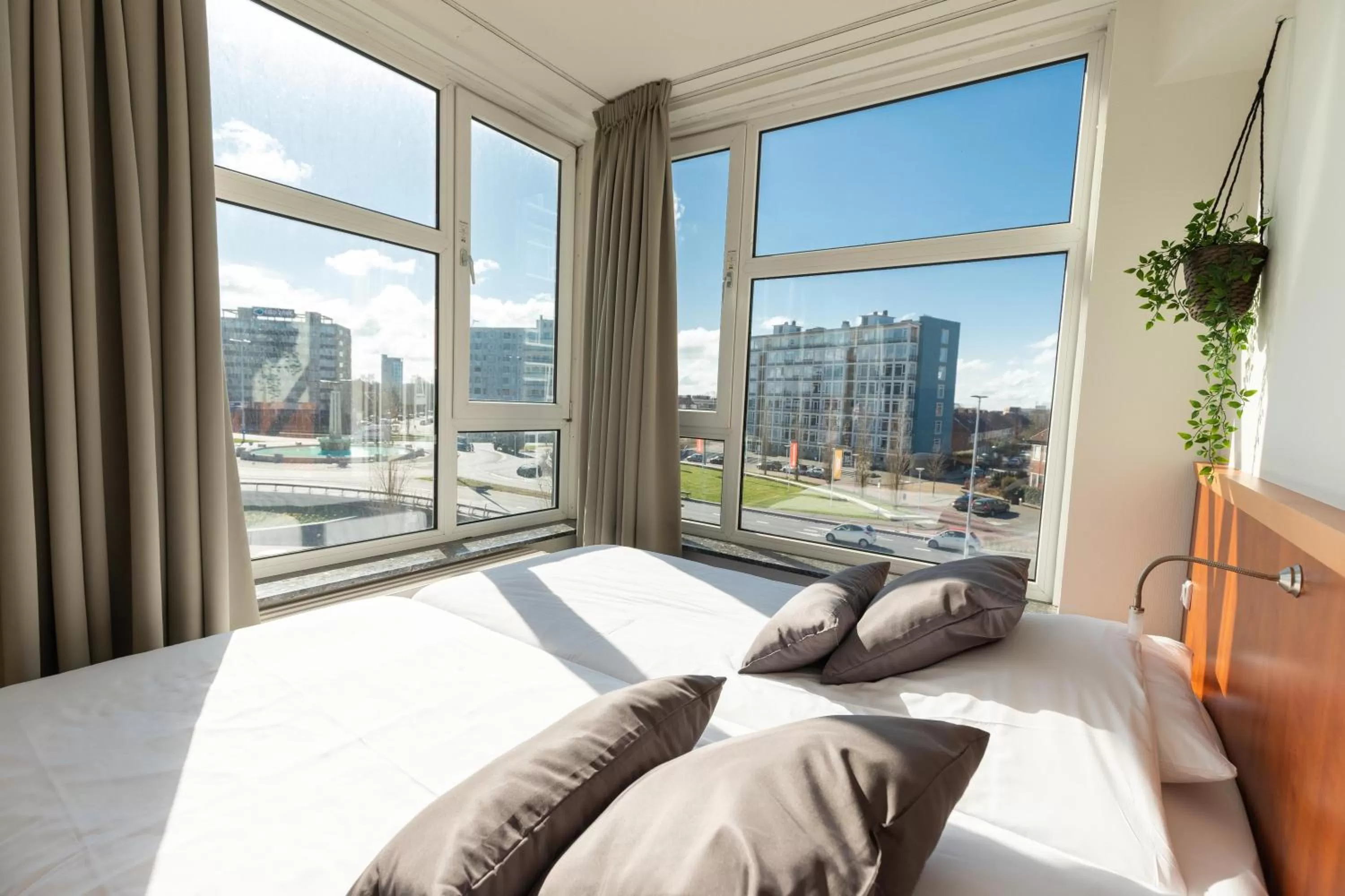 View (from property/room), Bed in Eurohotel