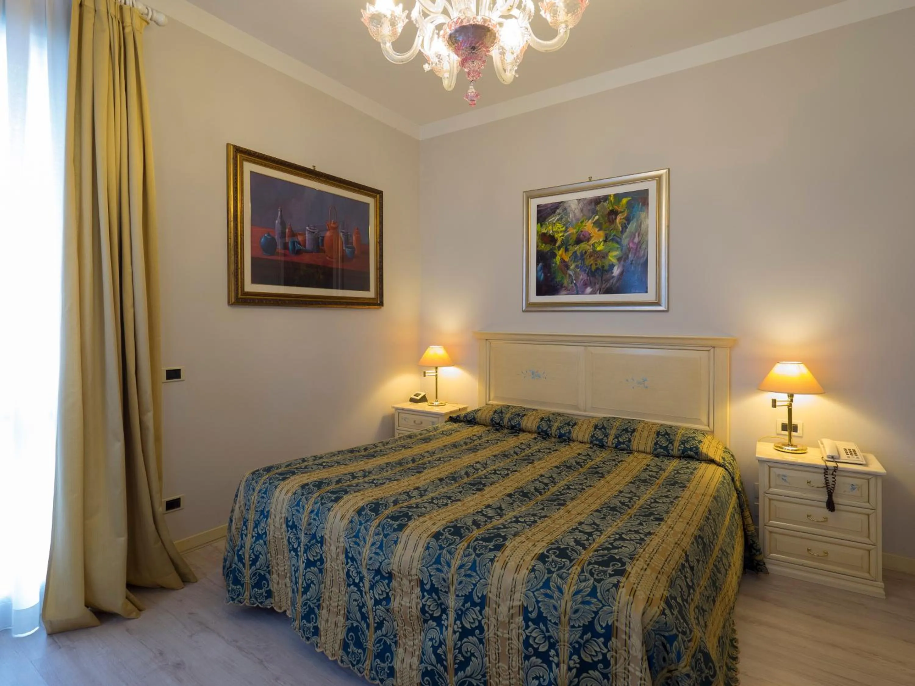 Bed in Hotel Villa Braida