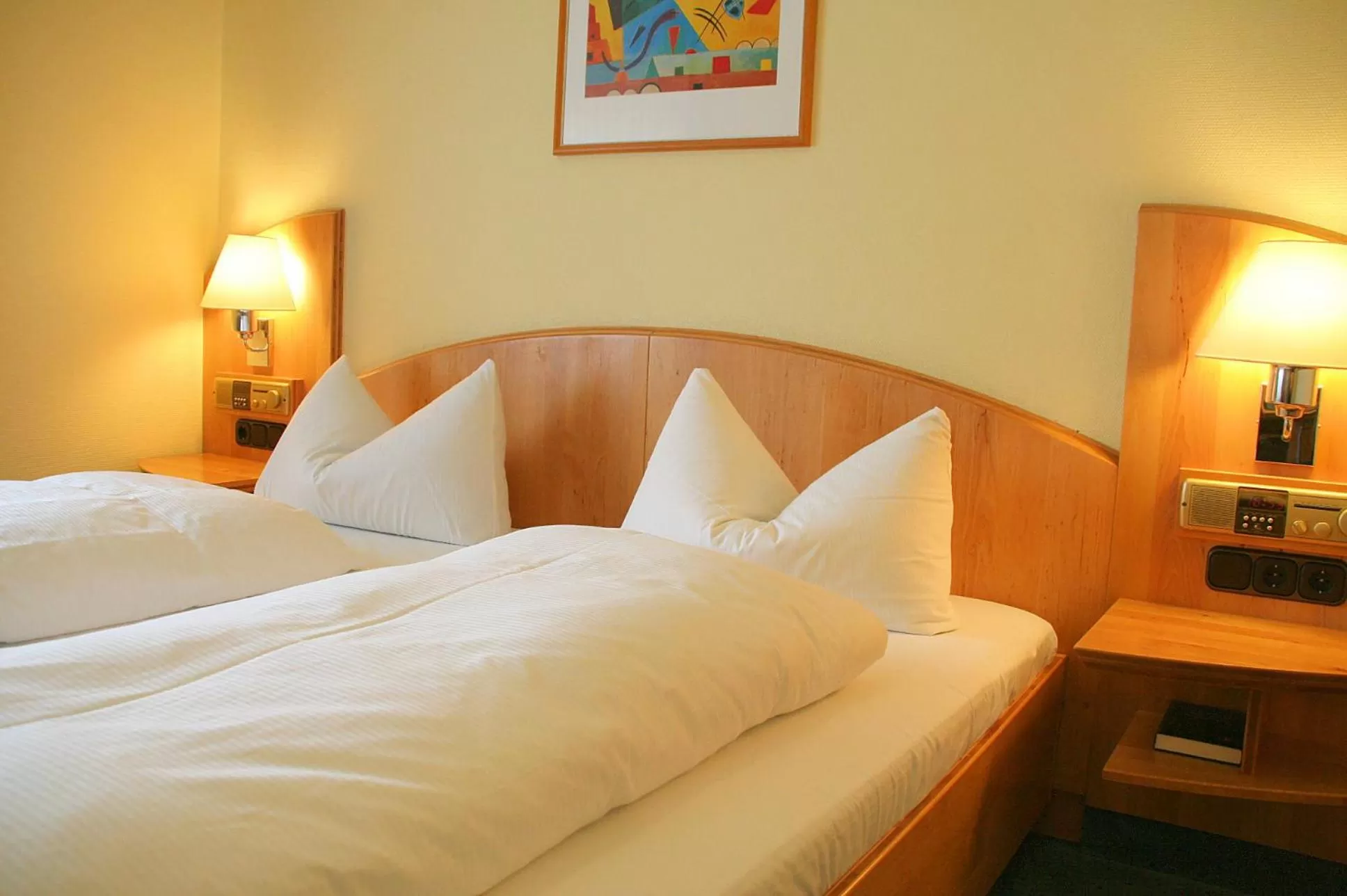 Bed in Hotel Mühlenhof Lollar