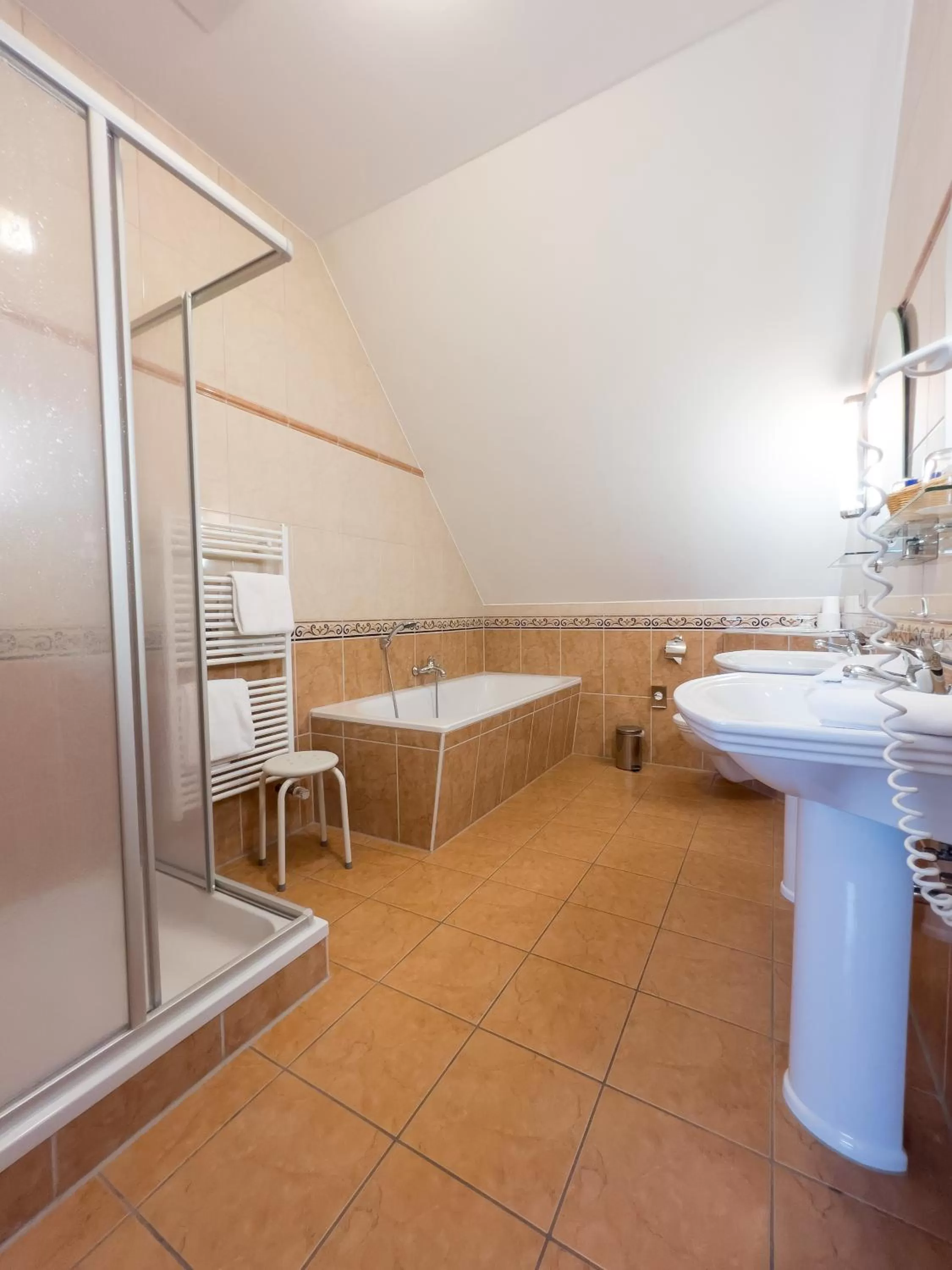 Bathroom in Hotel Landhaus Wörlitzer Hof