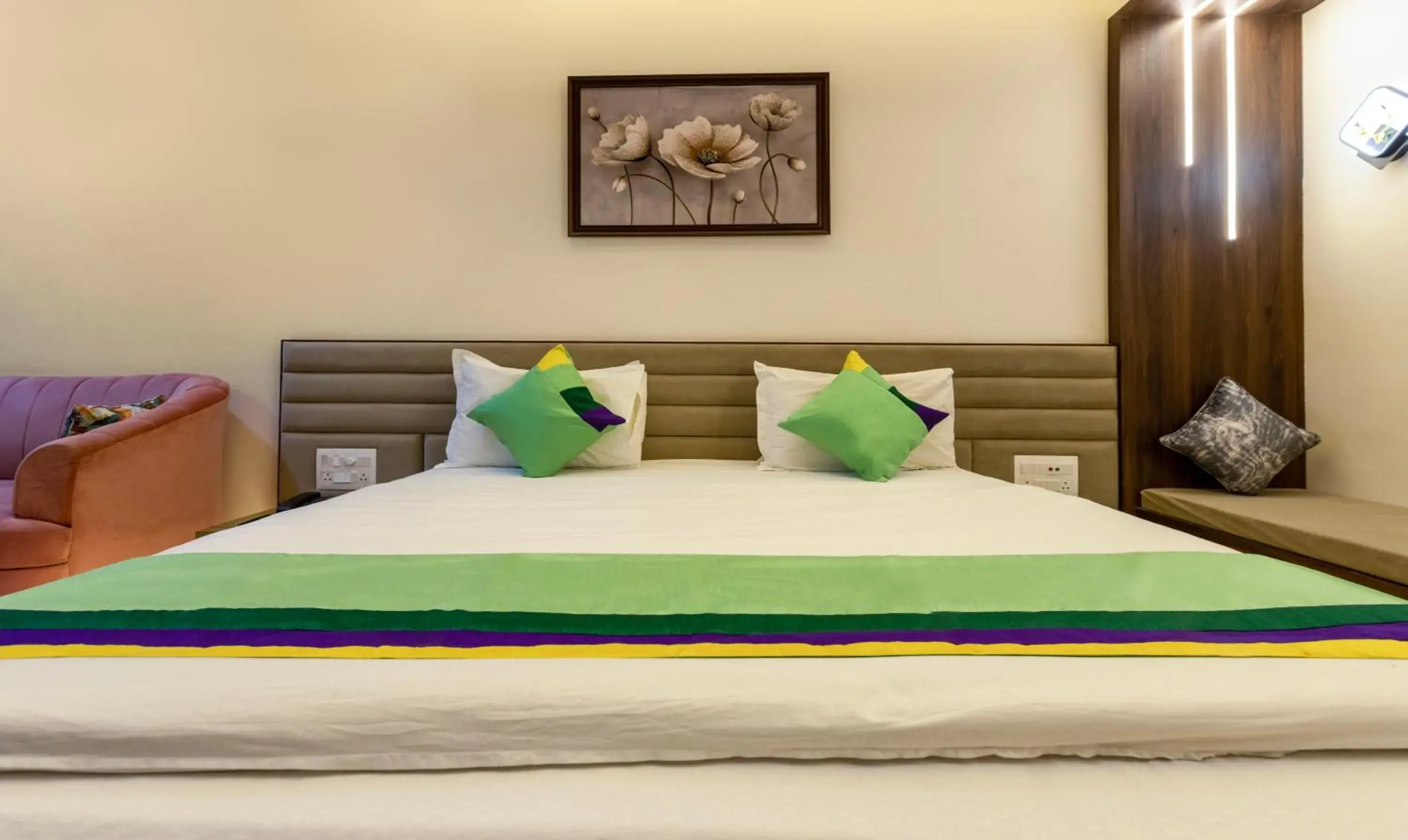 Deluxe Family Room - single occupancy in Treebo Oscar Deluxe Family Room - single occupancy in Treebo Oscar