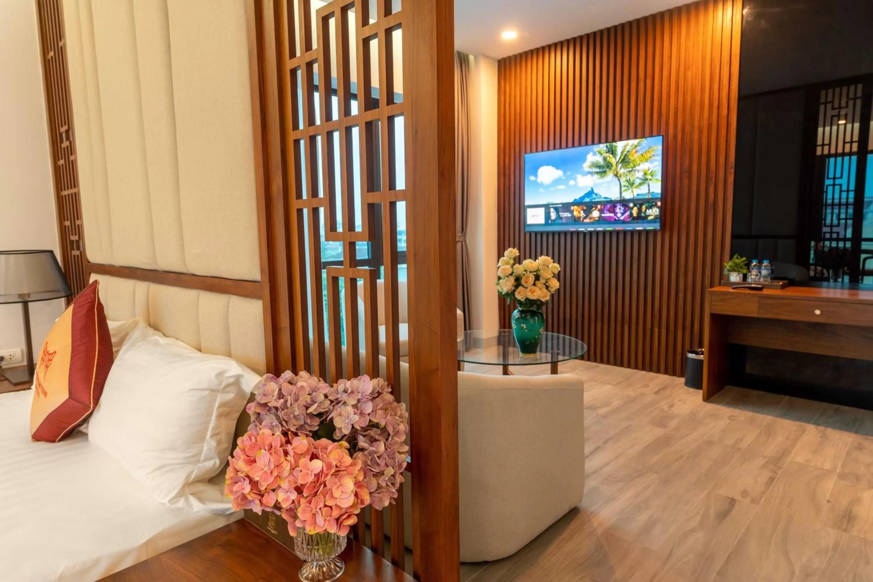 Living room in MT Collection Hotel