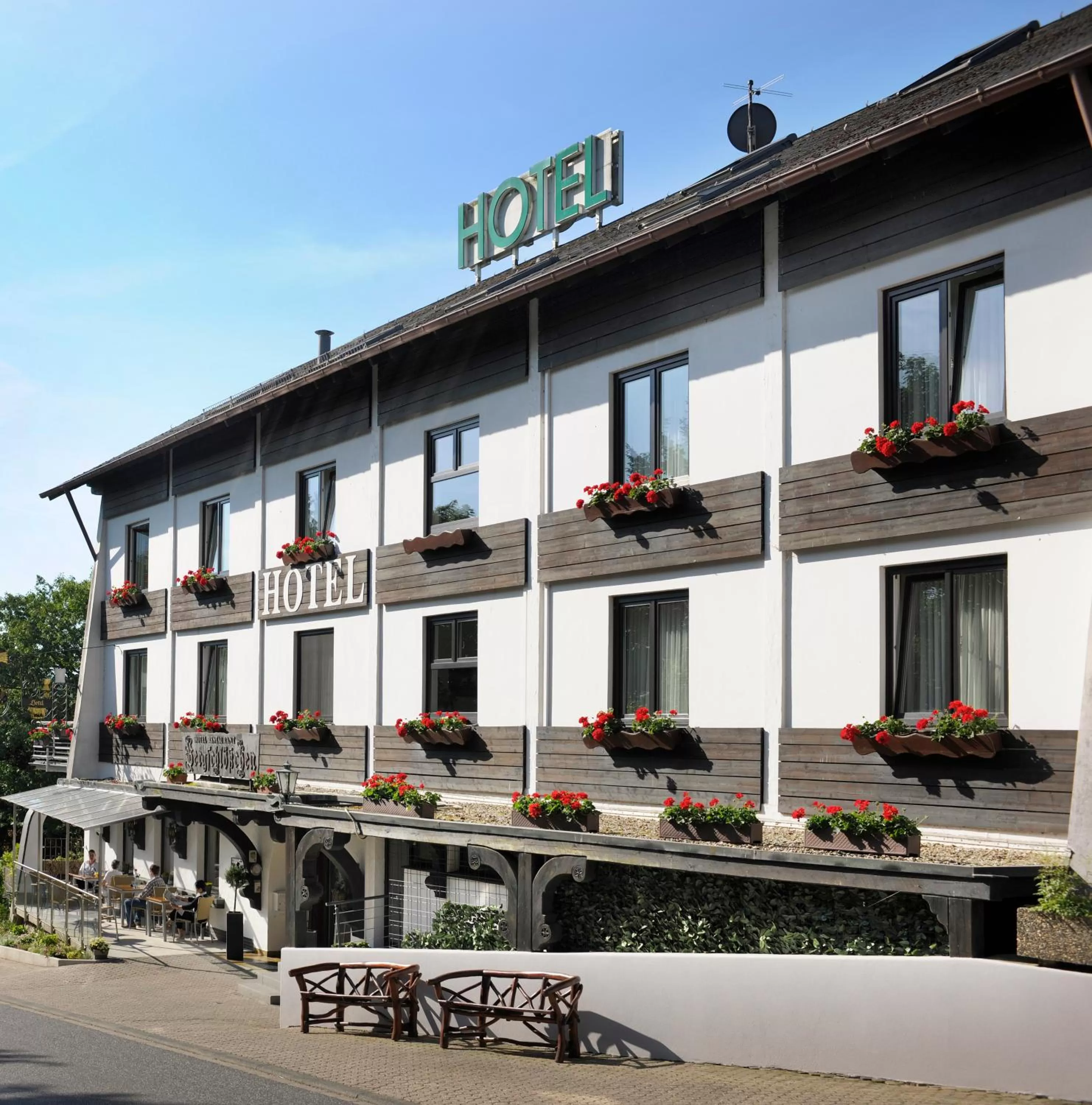 Property building in Hotel Bergschlößchen