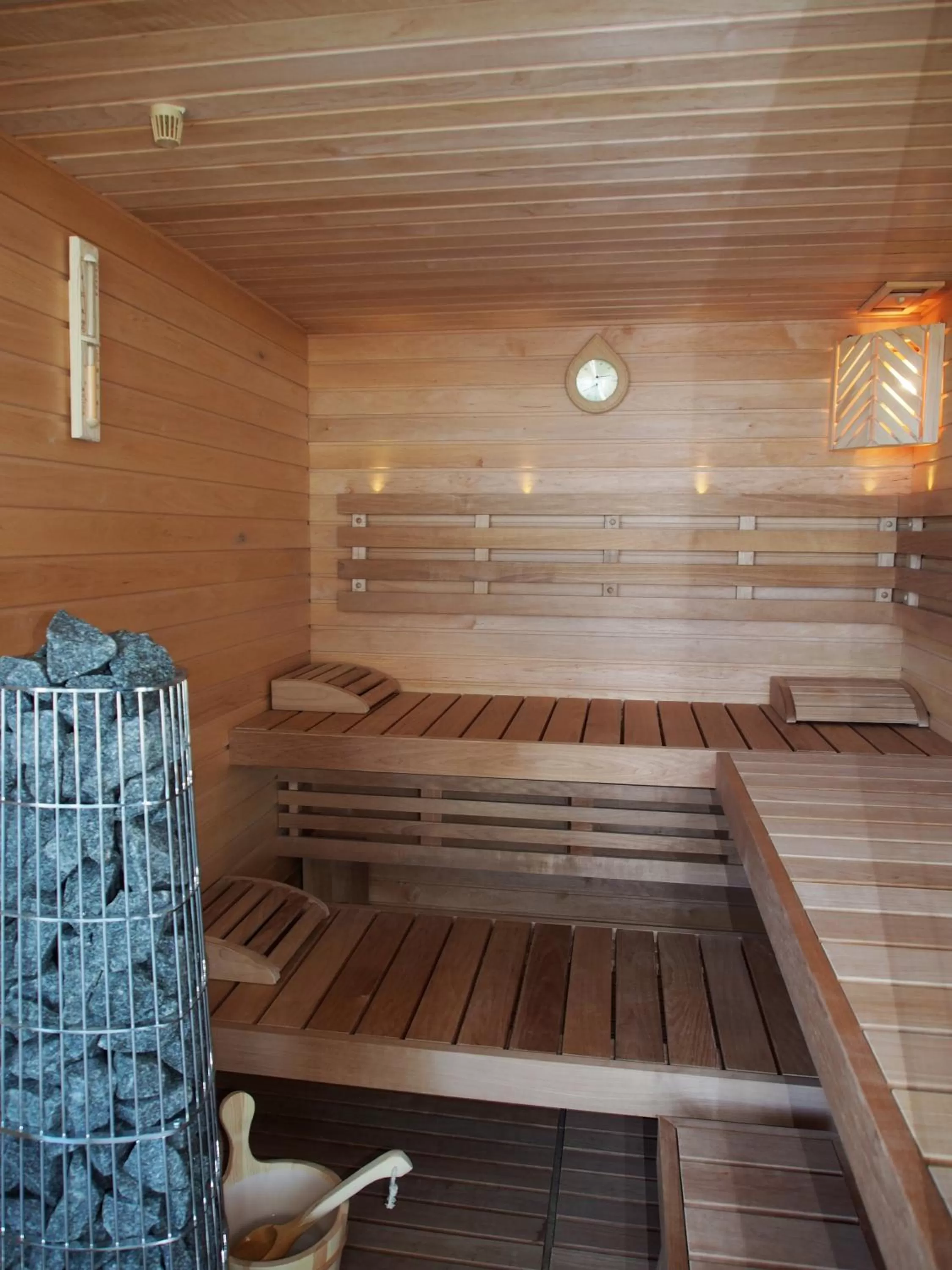 Sauna in Sicilia's Art Hotel & Spa