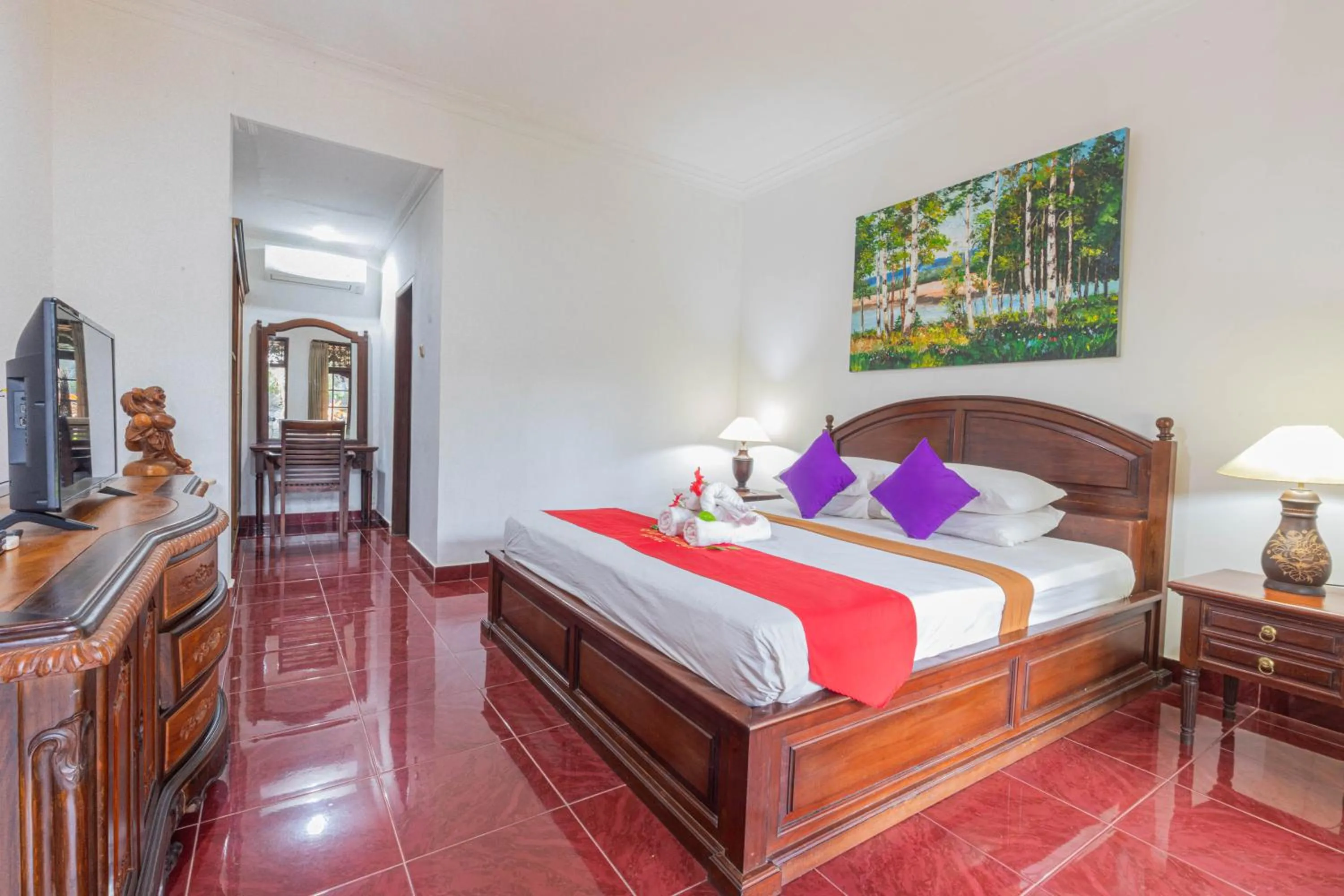 Bedroom in Puri Mango Guest House Sanur