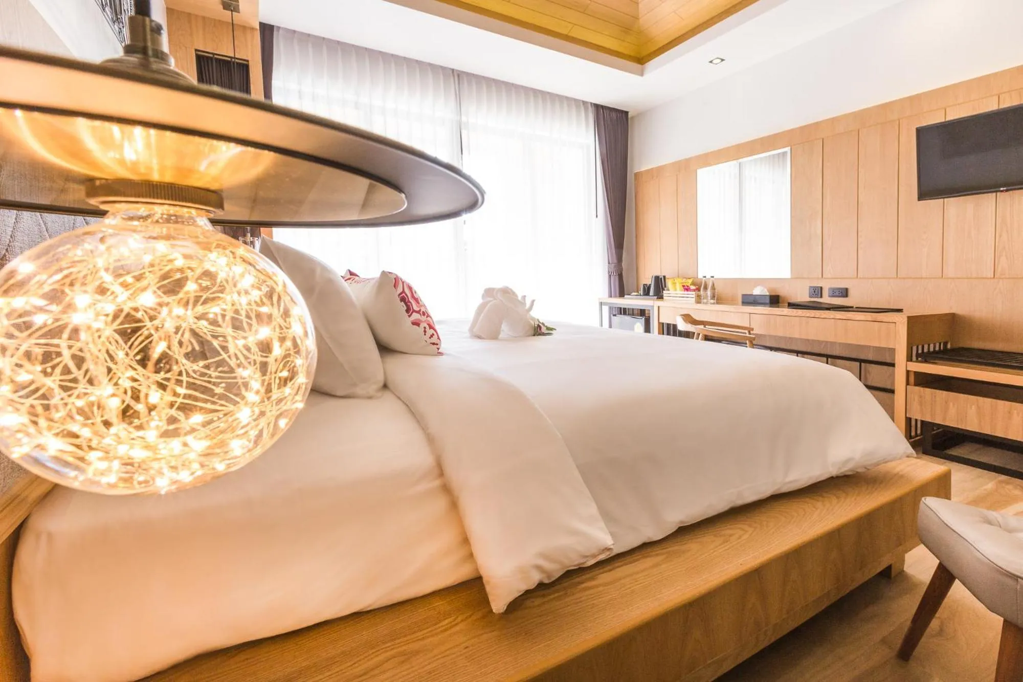 Bedroom, Bed in Aurico Kata Resort & Spa - SHA Extra Plus