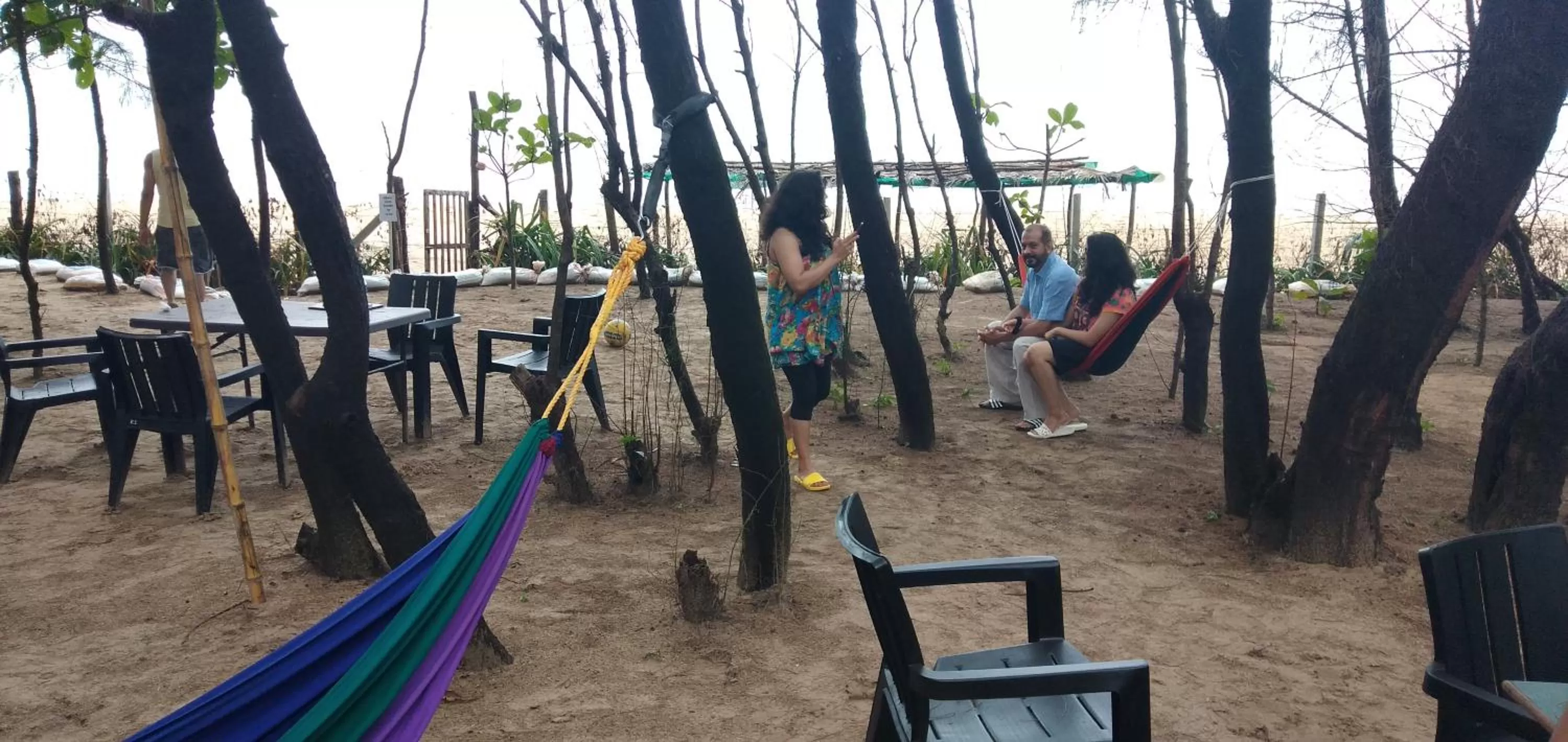 Patio in OmBodhi Retreat