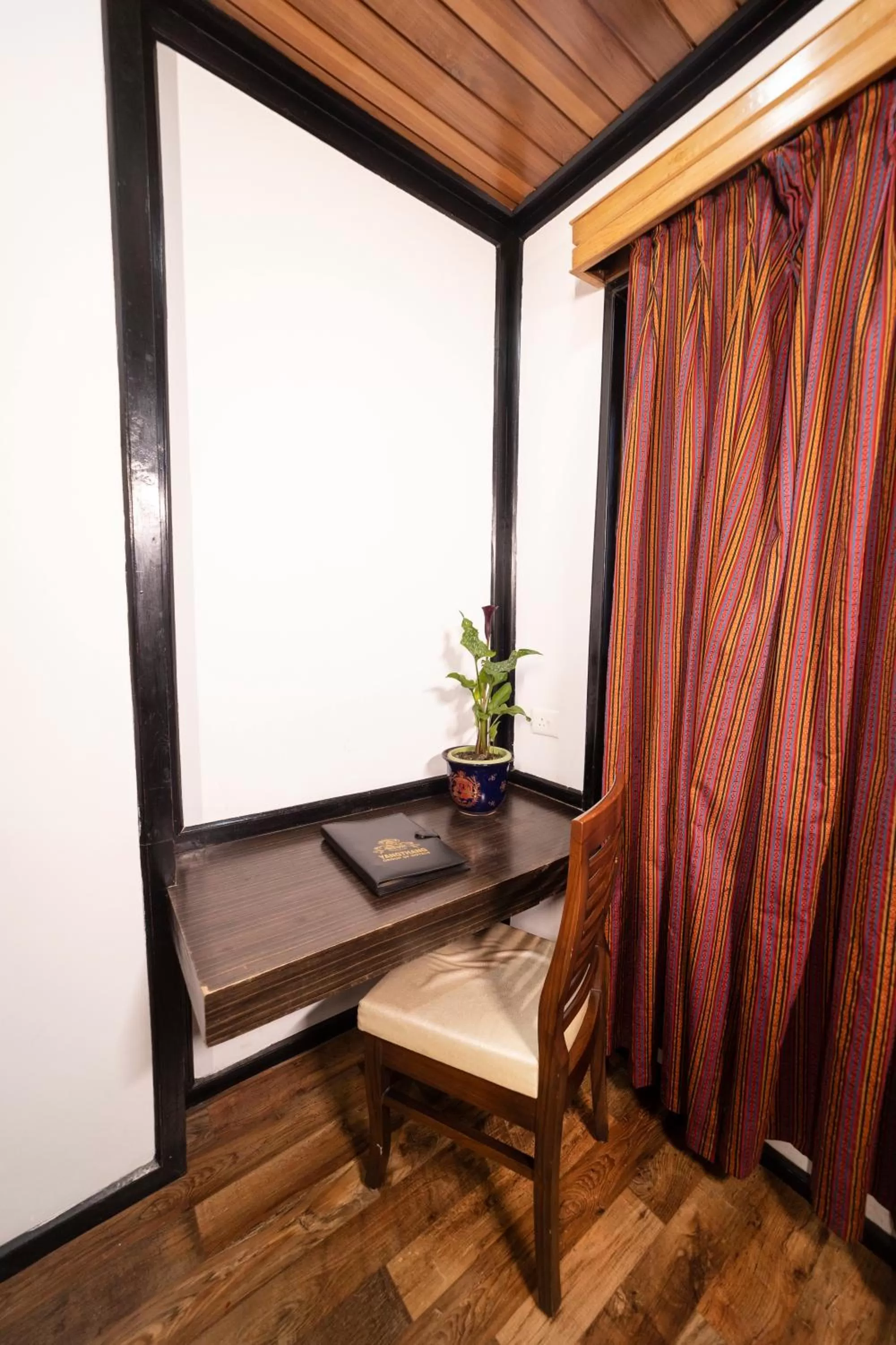 Seating area in Yangthang Heritage