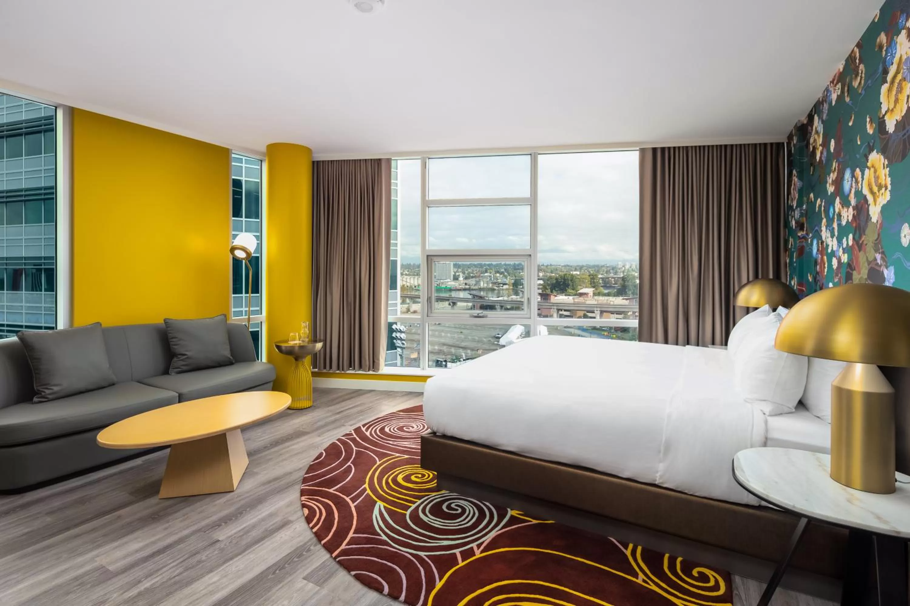 View (from property/room), Bed in Versante Hotel