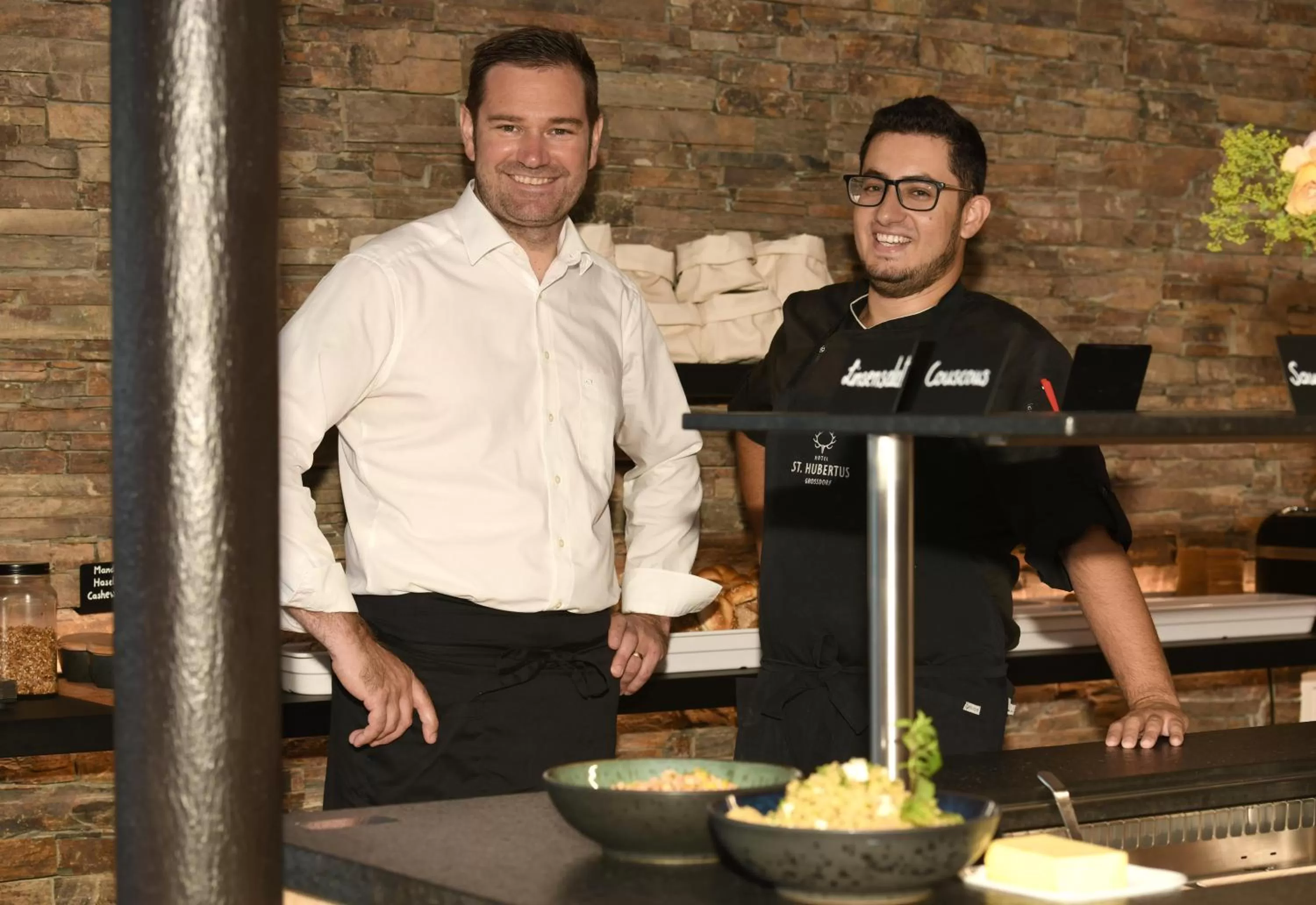 Buffet breakfast in St Hubertus BnB