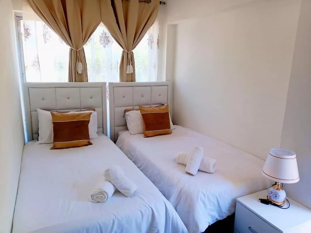 Bedroom, Bed in Queensburgh B&B or Self Catering