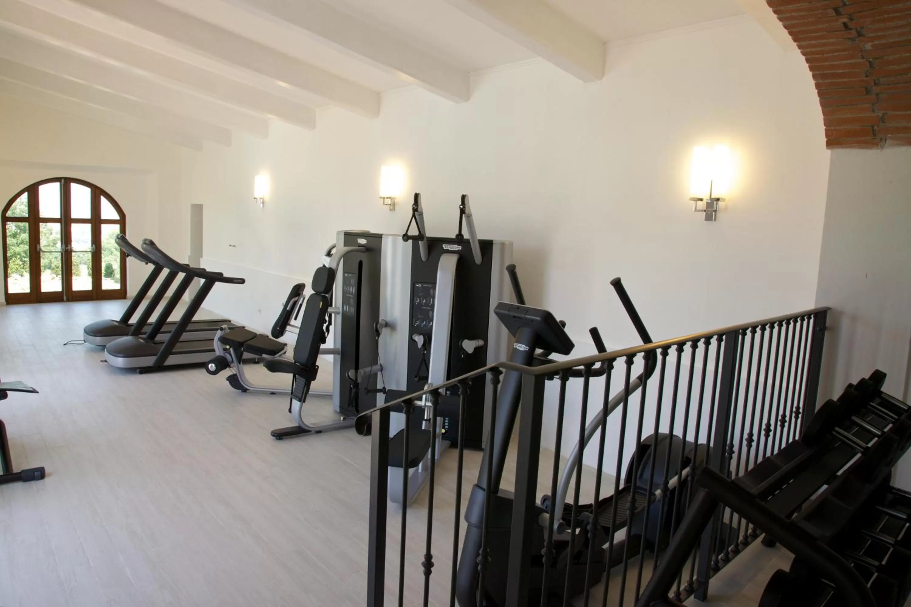Fitness centre/facilities in Villa Tolomei Hotel & Resort