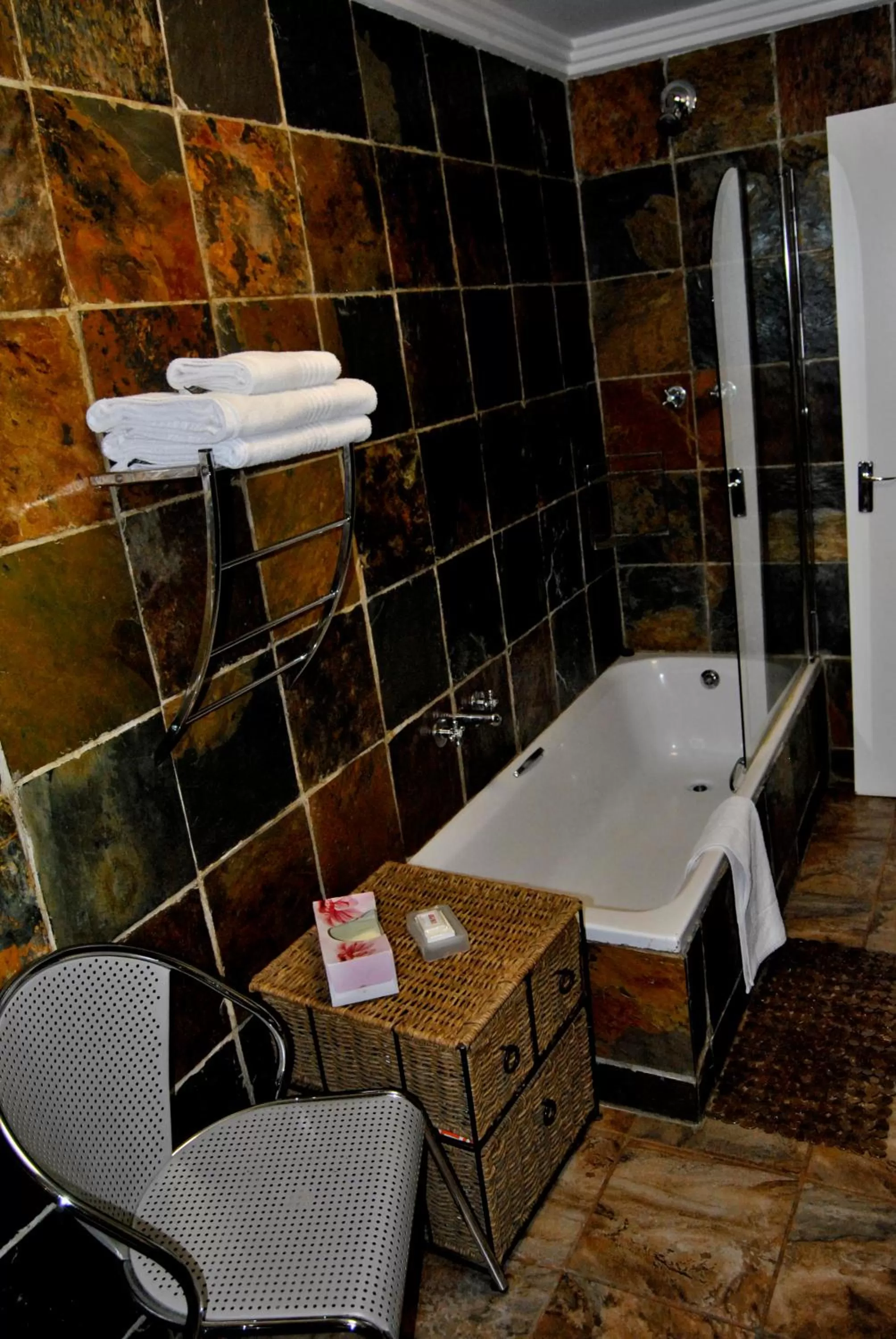 View (from property/room), Bathroom in Birch Tree Cottage