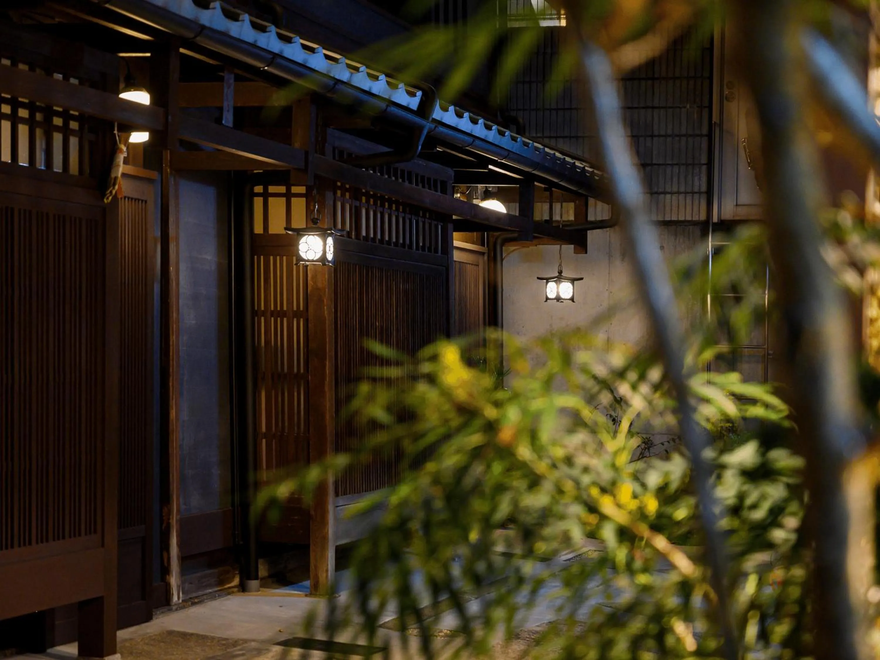 Property building in Kyoto Machiya Fukune