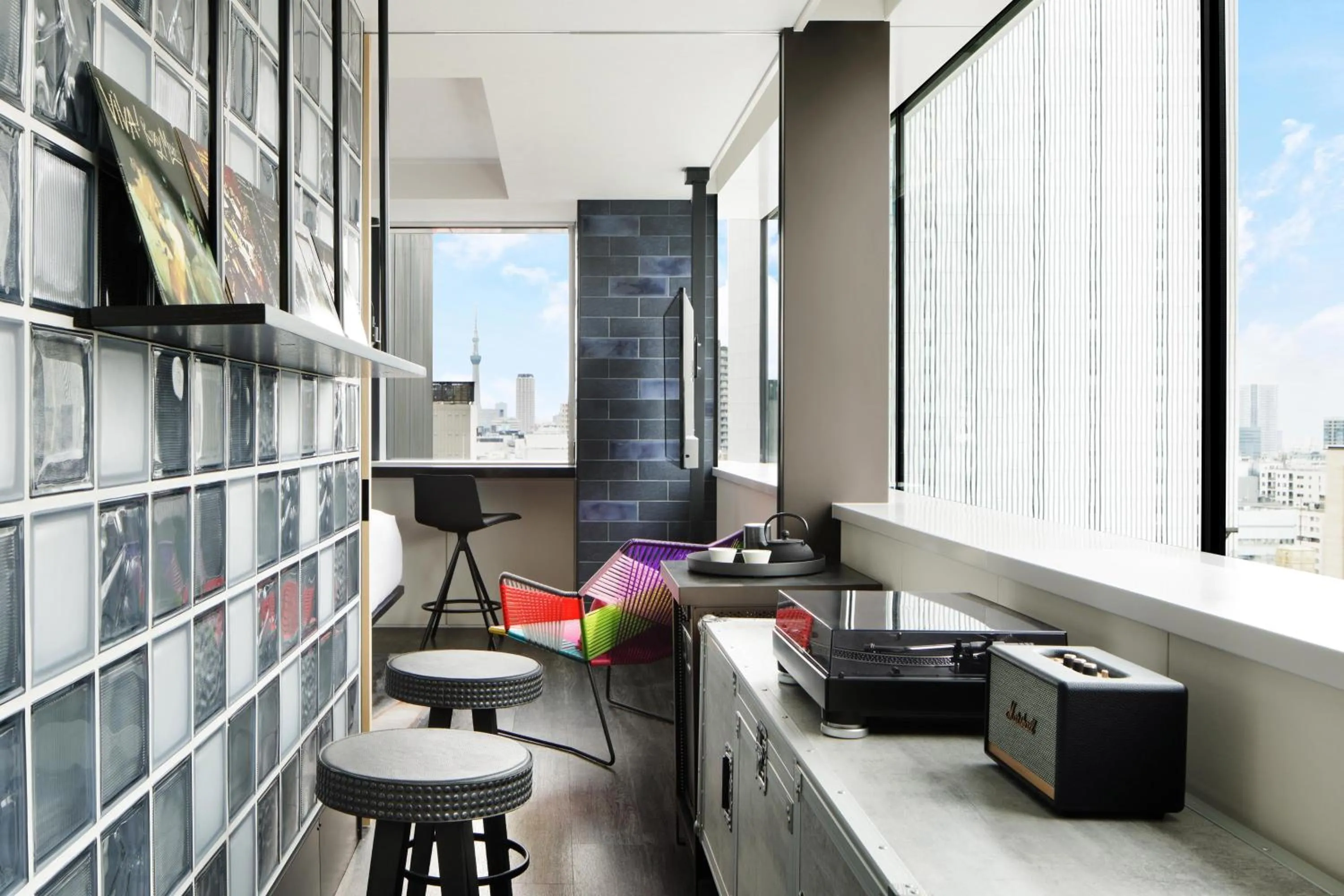 Bedroom in Aloft Tokyo Ginza