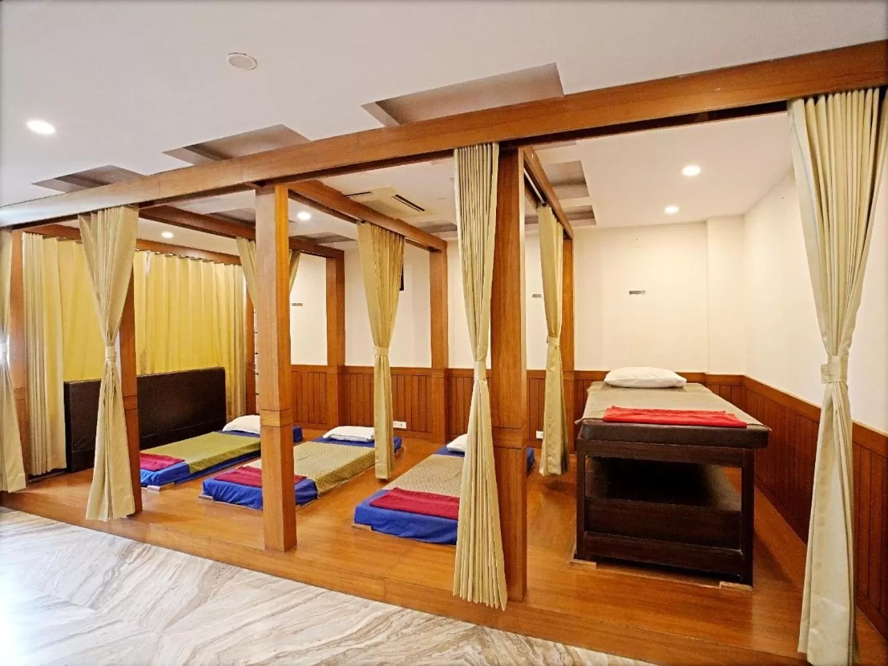 Spa and wellness centre/facilities, Bed in Indira Nikunj Rubystone Exotic