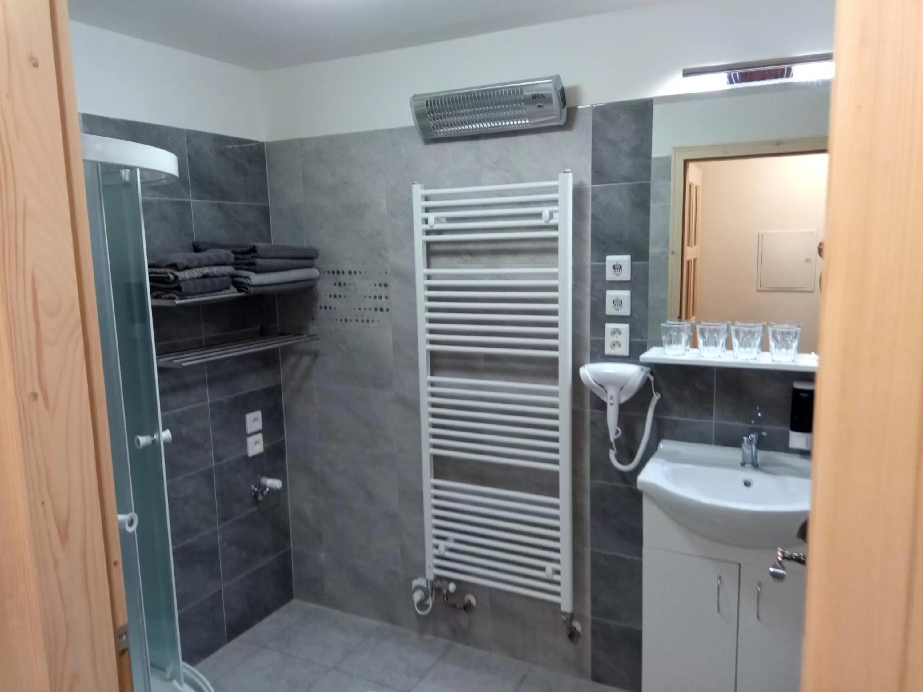 Bathroom in Pension Fontána Svitavy