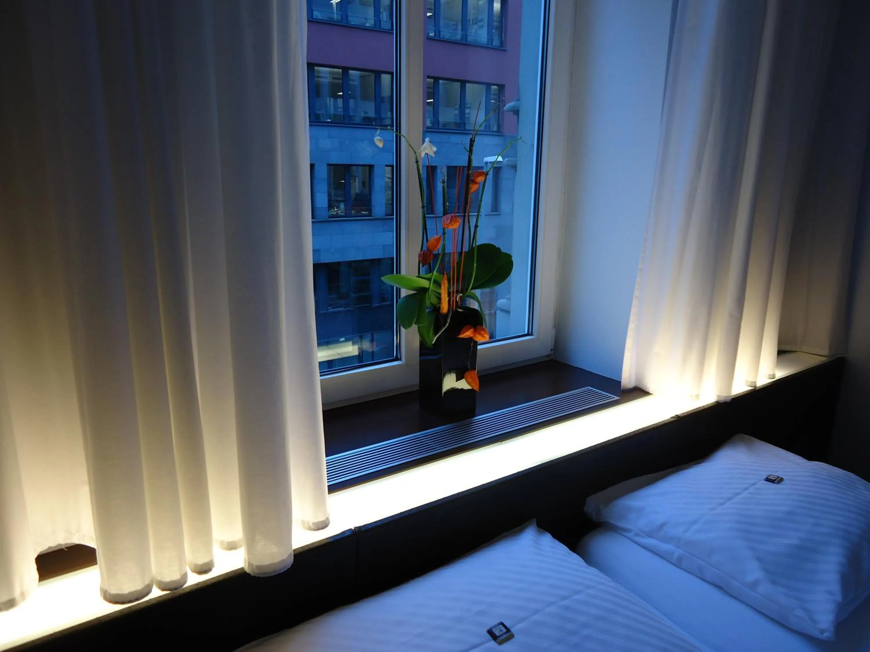 Bed in Hotel Concorde