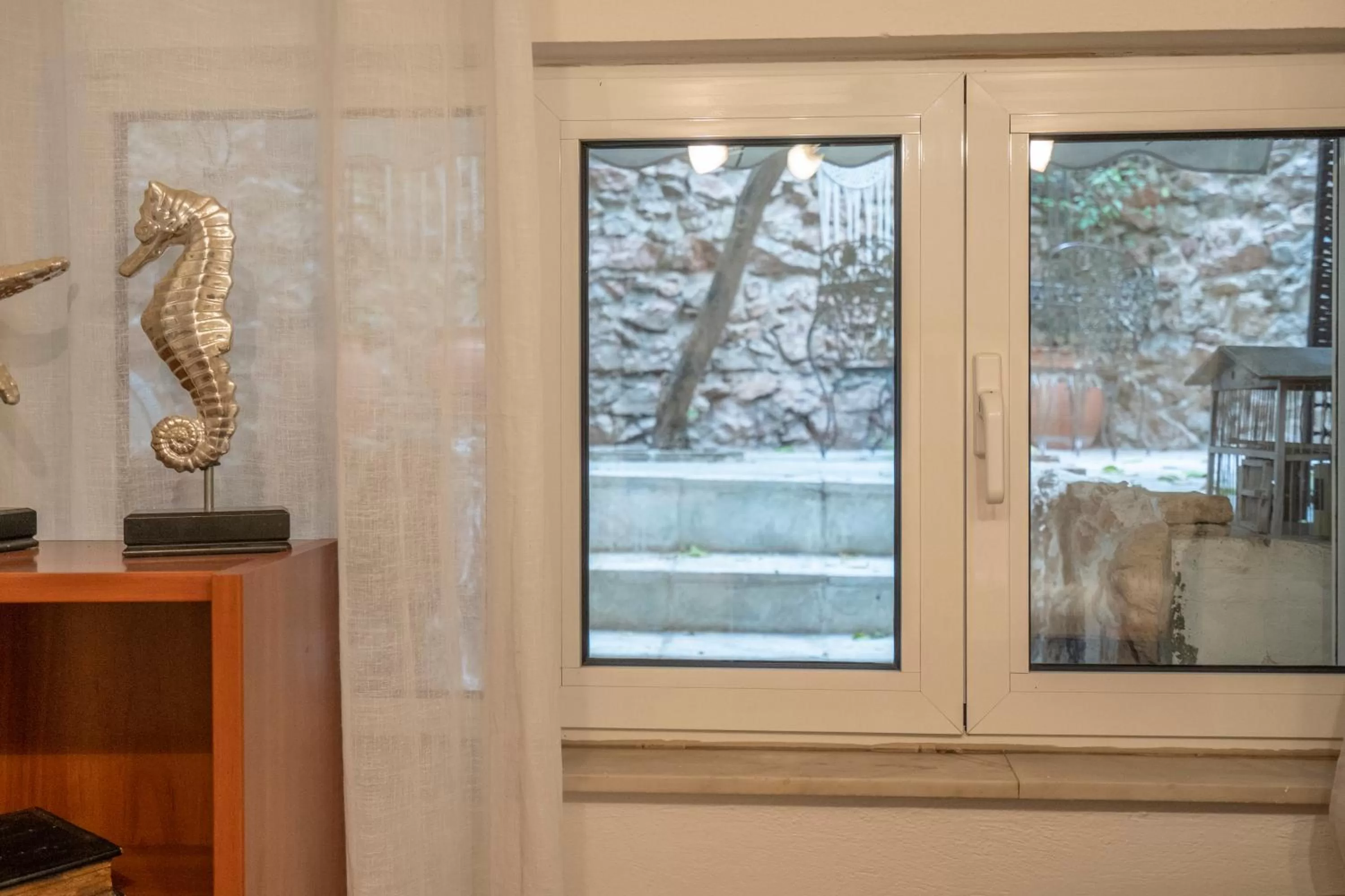 Garden view in Lamda Vintage Appartment