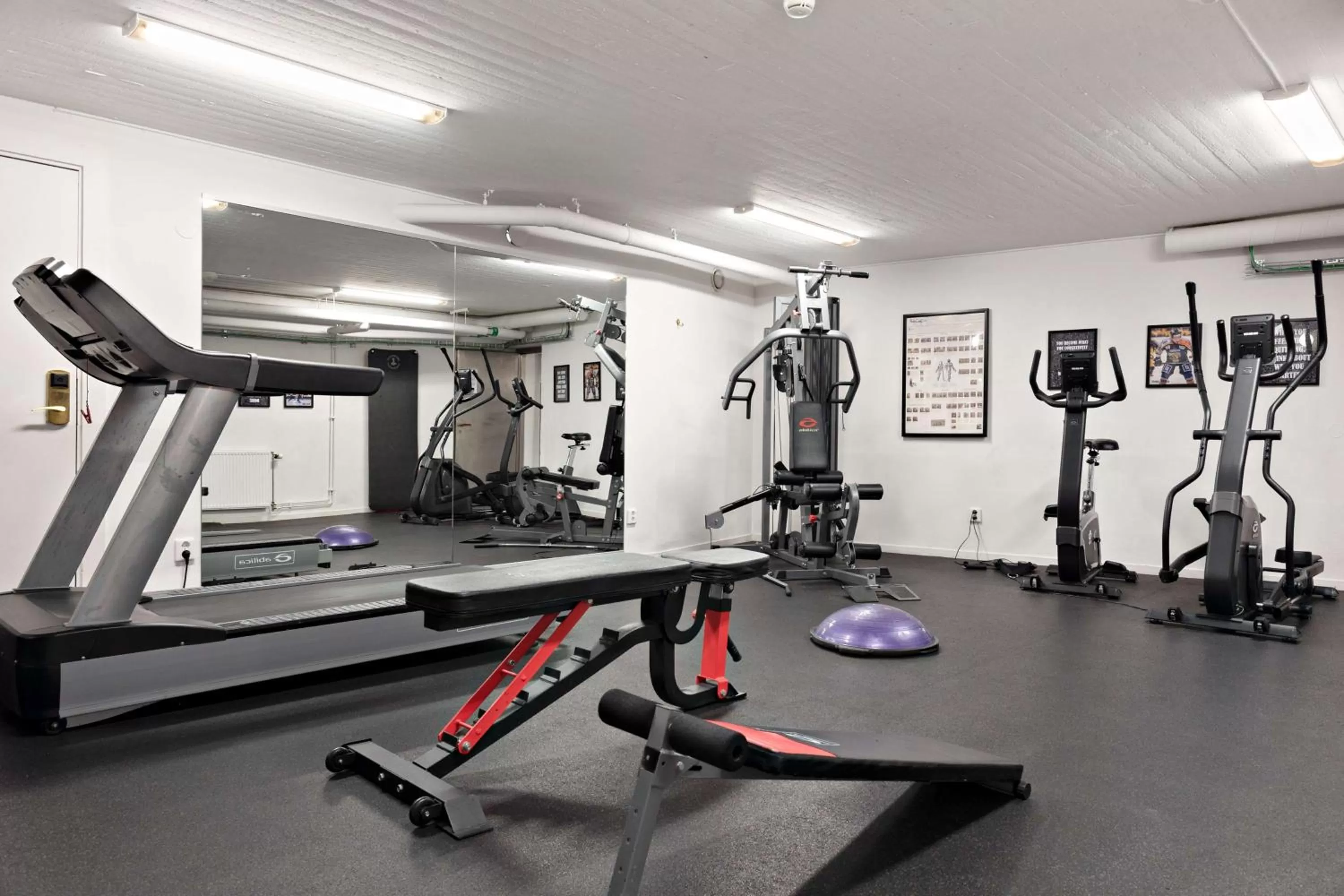 Fitness centre/facilities in Best Western Strand Hotel