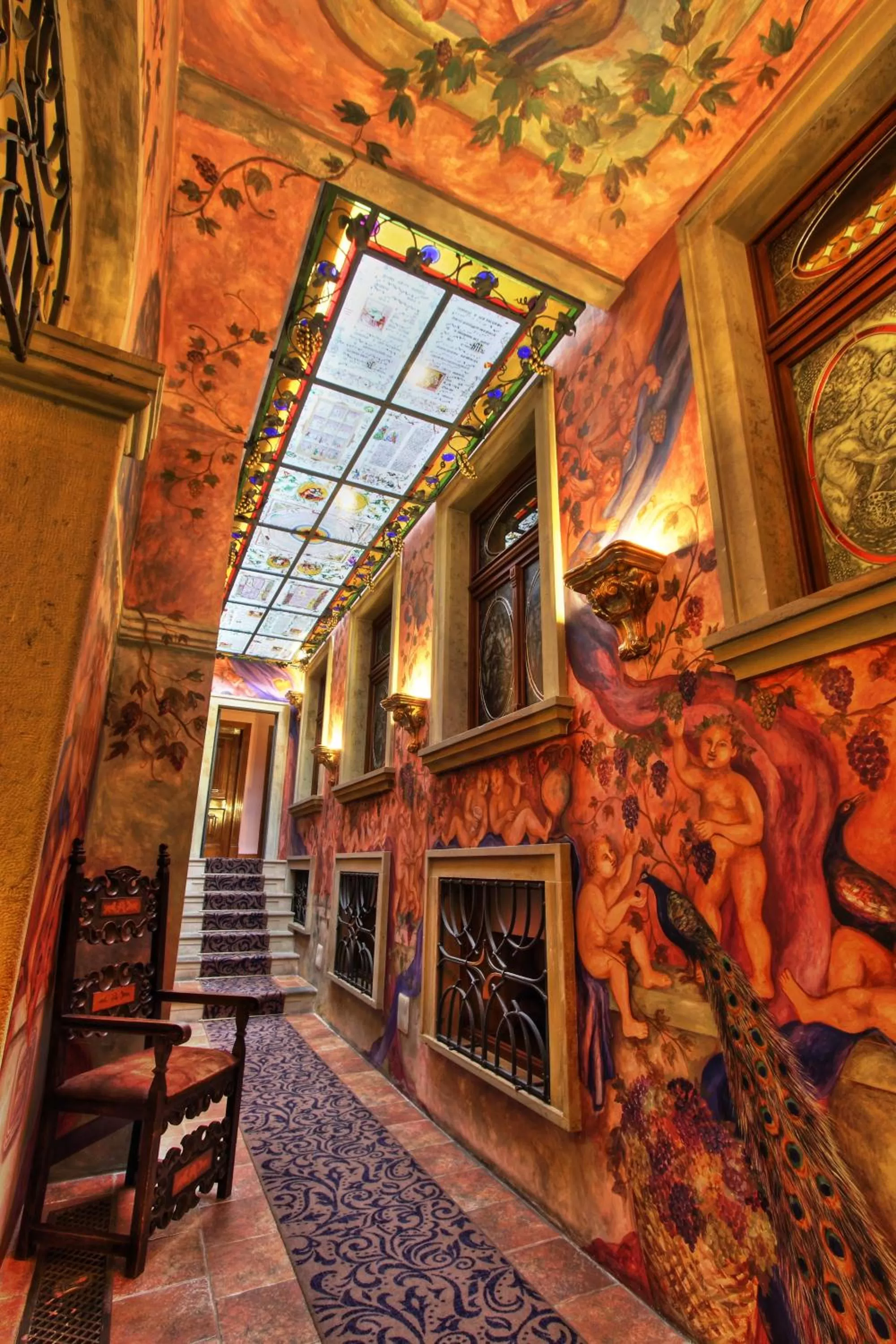 Decorative detail in U Páva