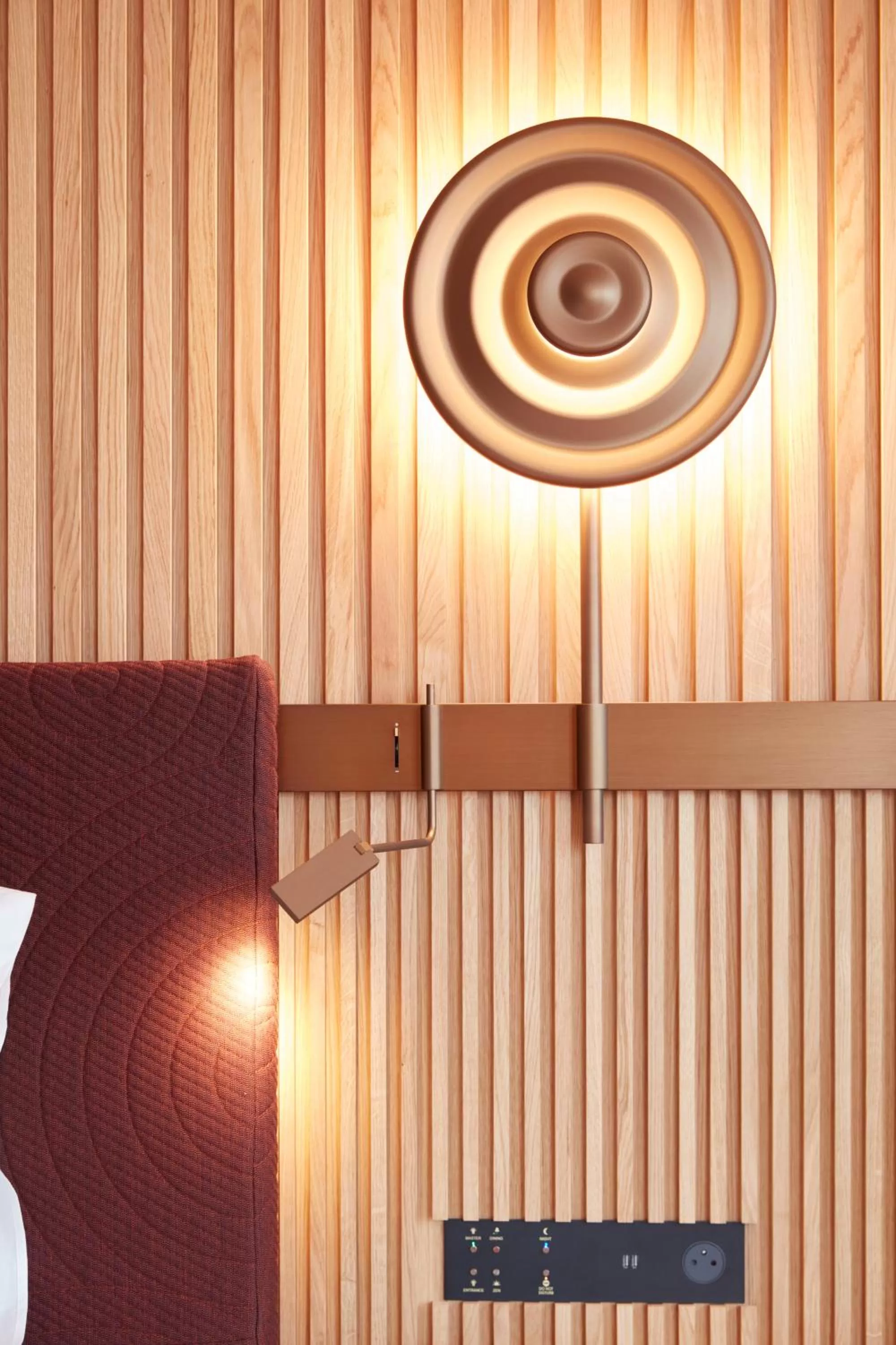 Decorative detail in SO/ Paris Hotel