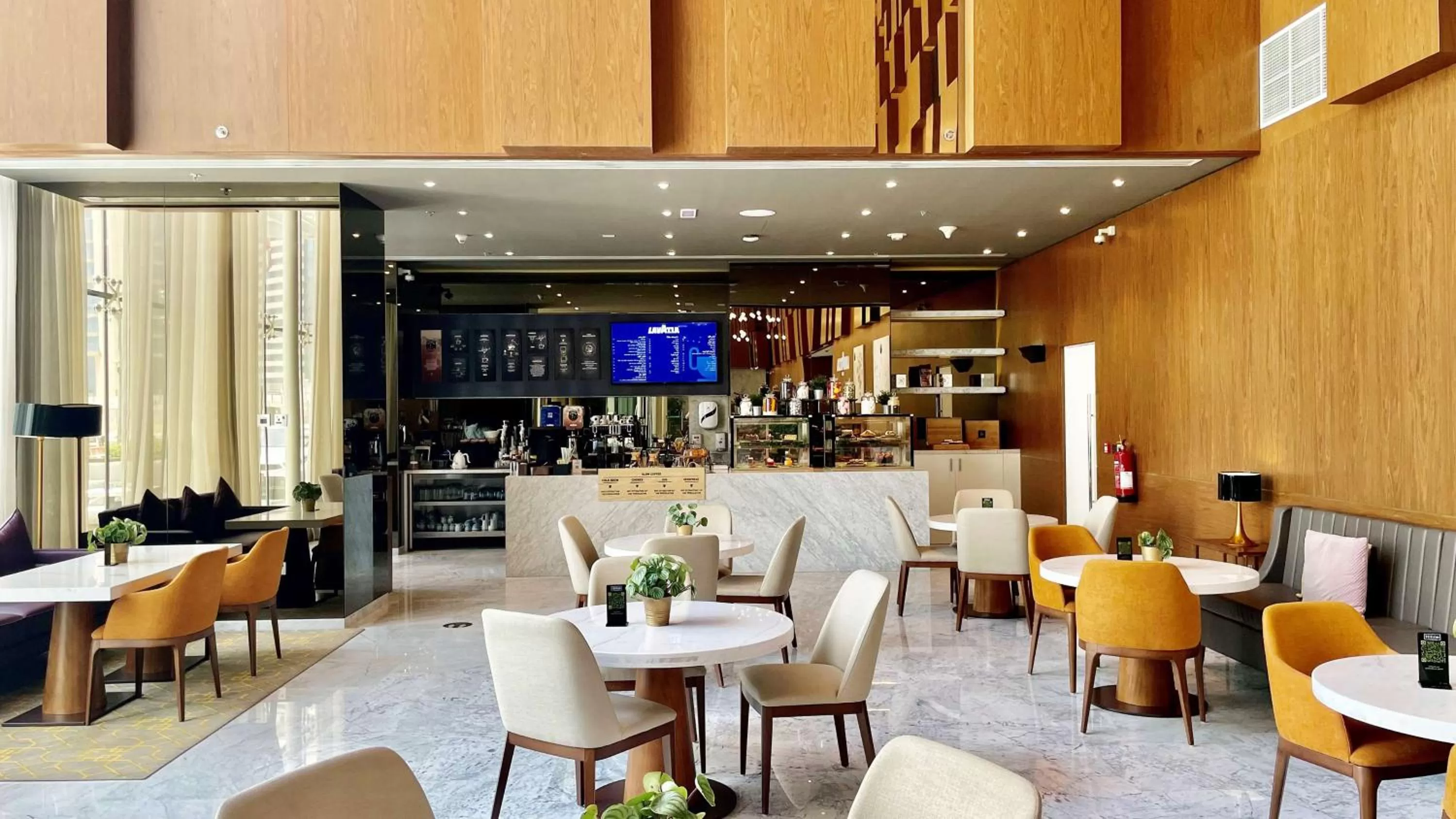 Restaurant/places to eat in Aleph Doha Residences, Curio Collection By Hilton