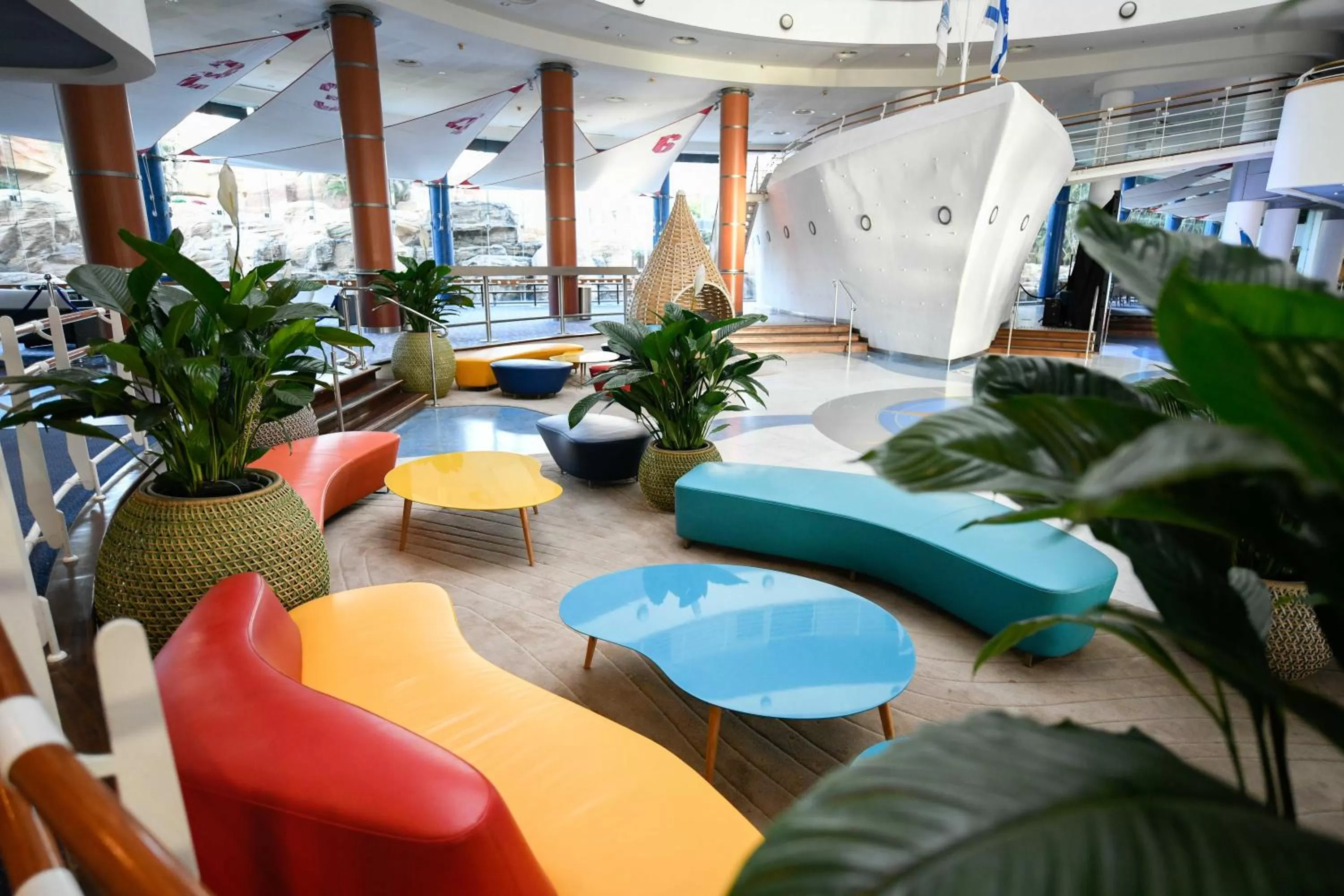 Lobby or reception in Club Hotel Eilat - All Suites Hotel