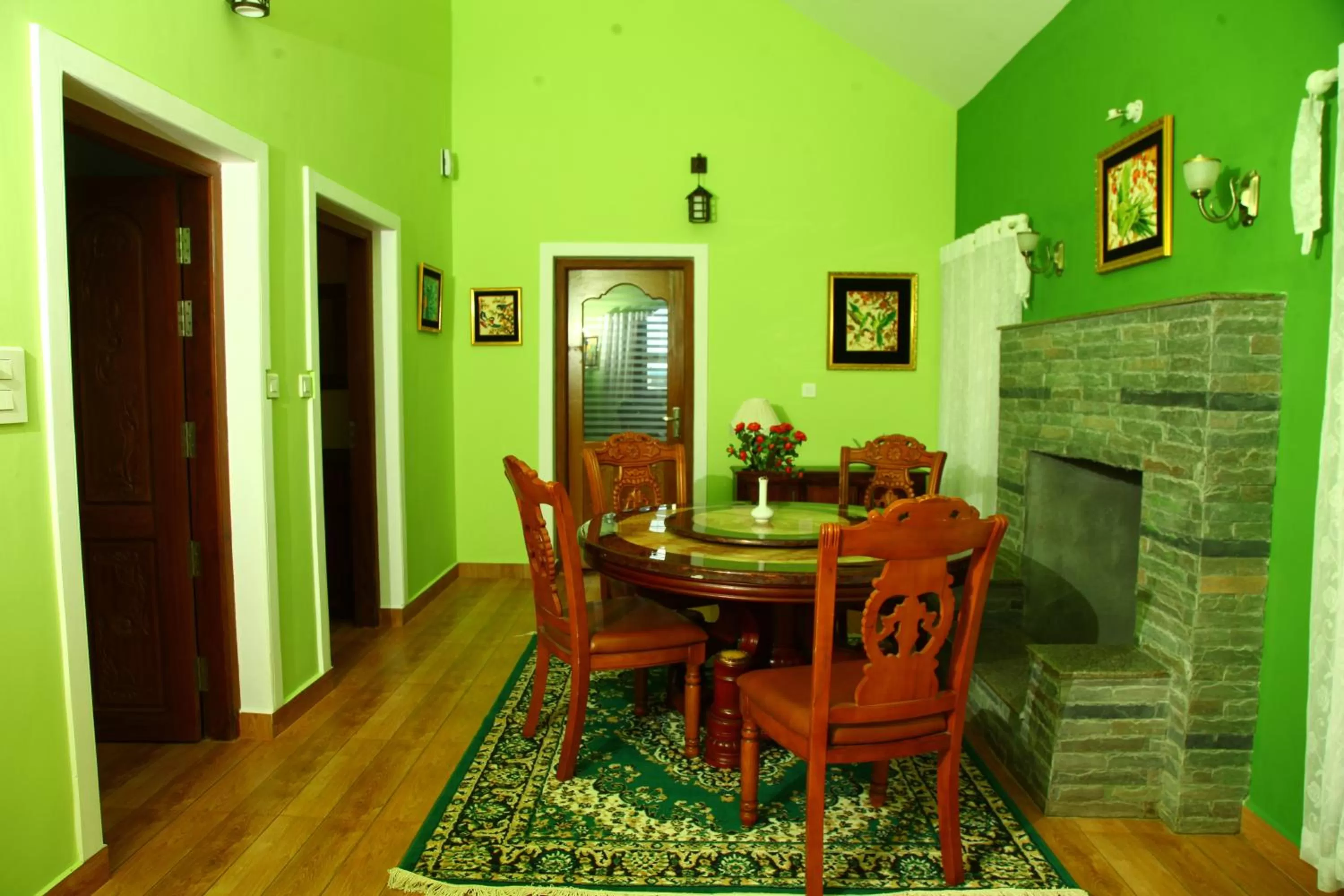 Living room, Dining Area in Zenha Resorts