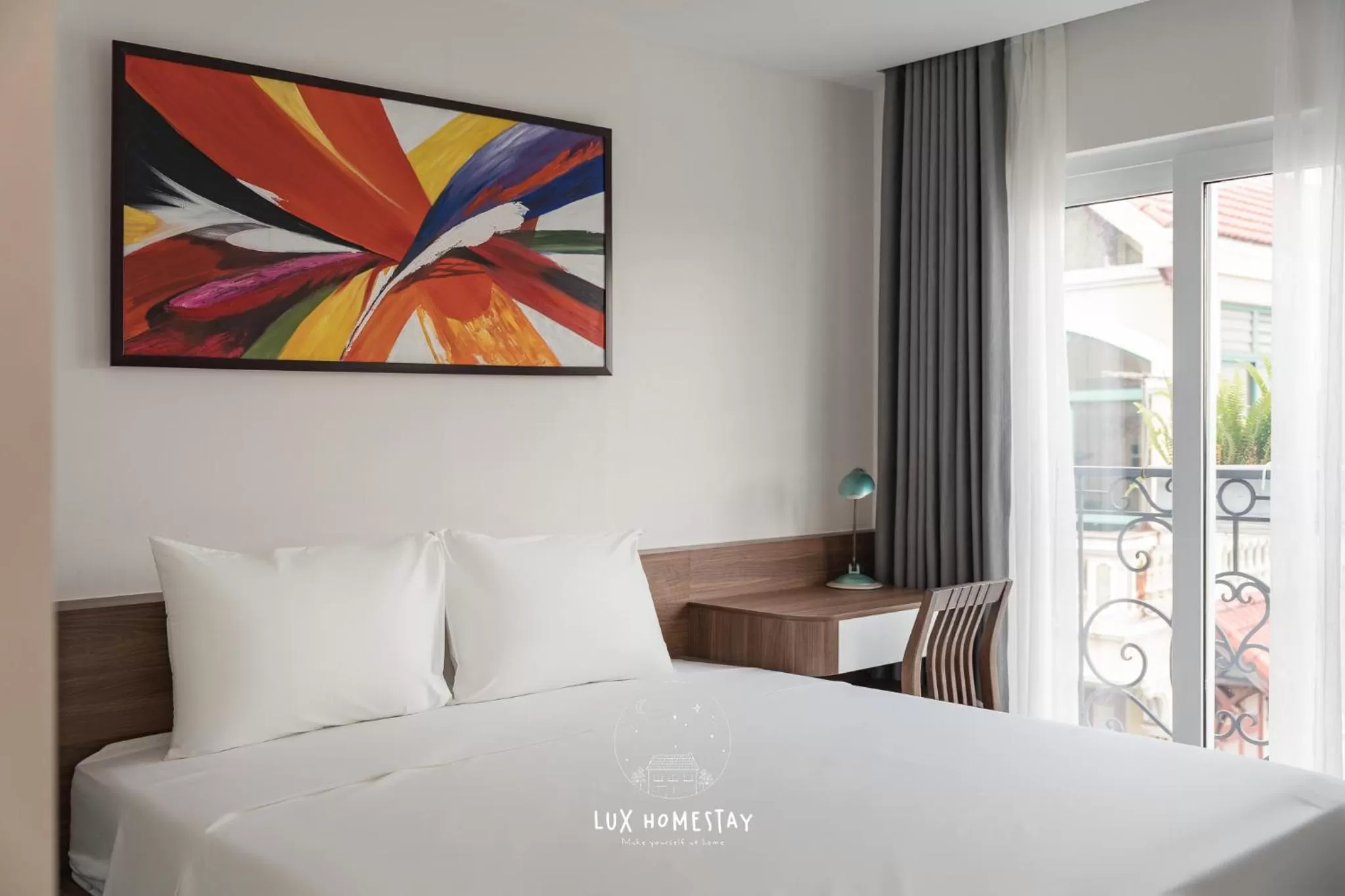 Bed in Lux Westlake Studio