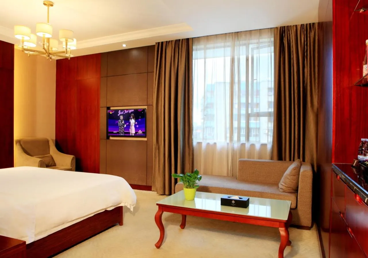 Bedroom, Bed in Guangzhou Shi Liu Hotel