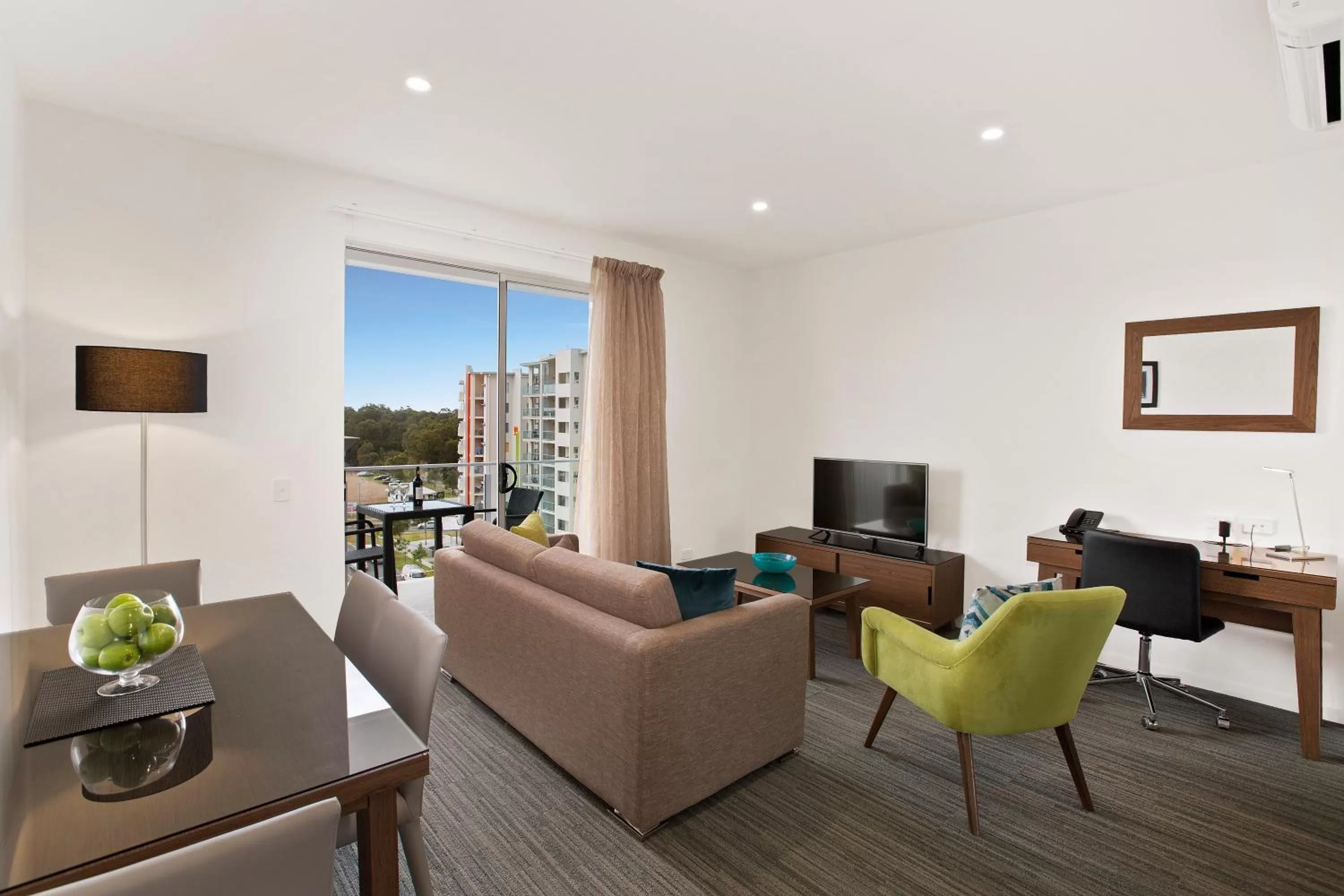 Seating area in Quest Chermside on Playfield