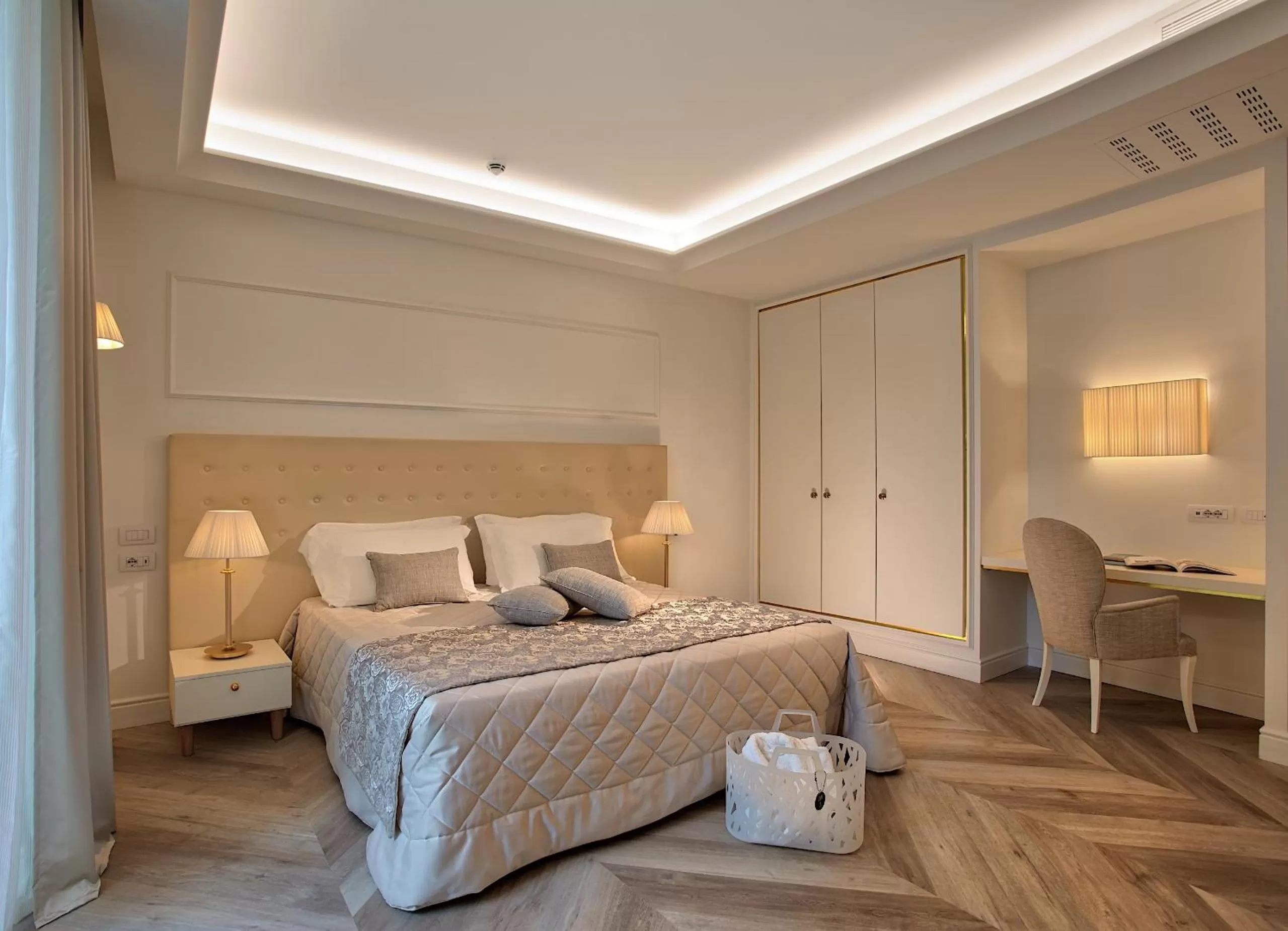 Bedroom, Bed in Hotel Eliseo Terme