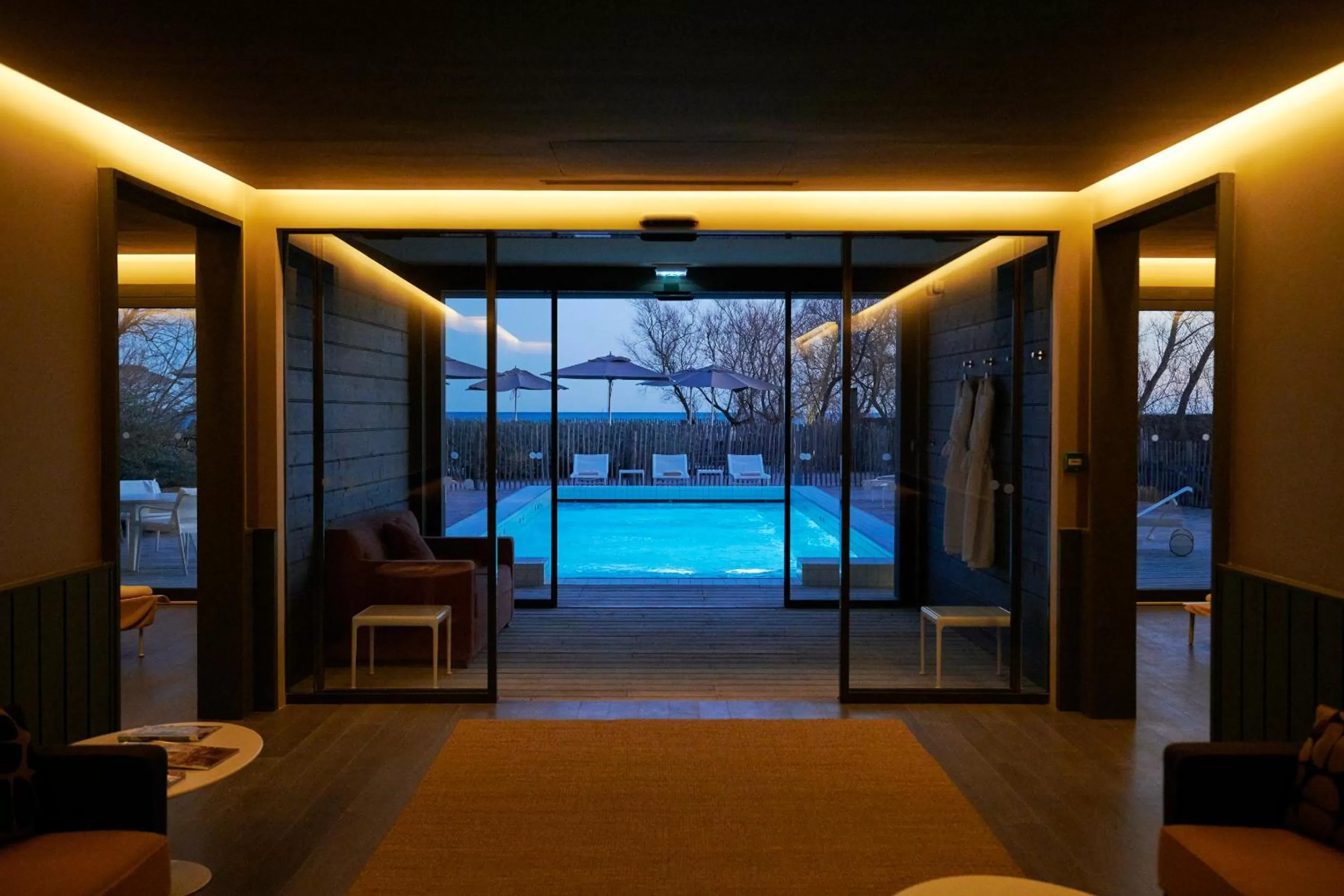 Hot Tub in Hôtel Plage Palace & Spa