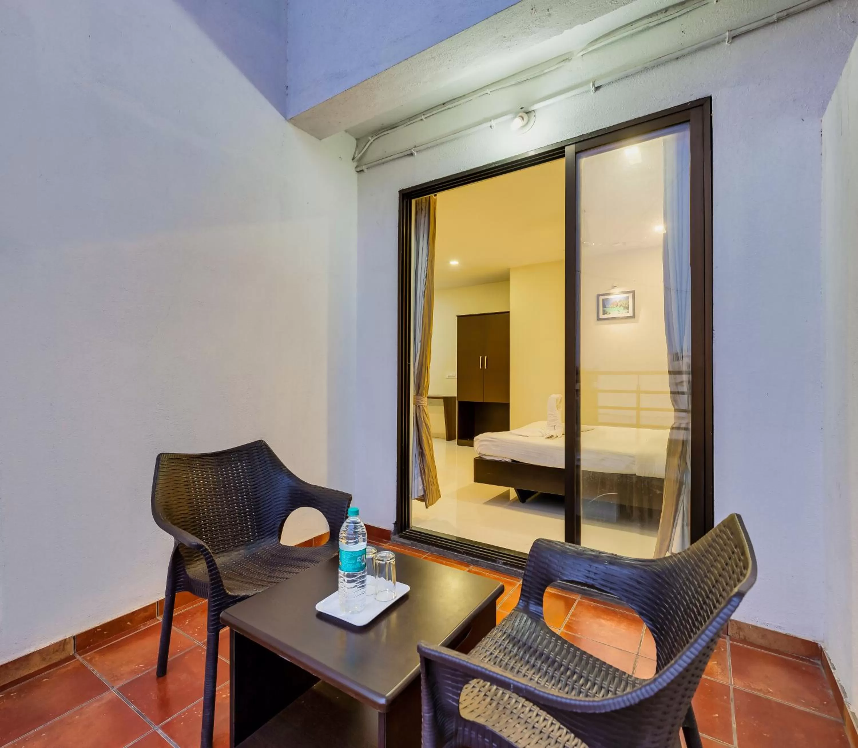 Seating area in Hotel Galaxy Inn Kolhapur