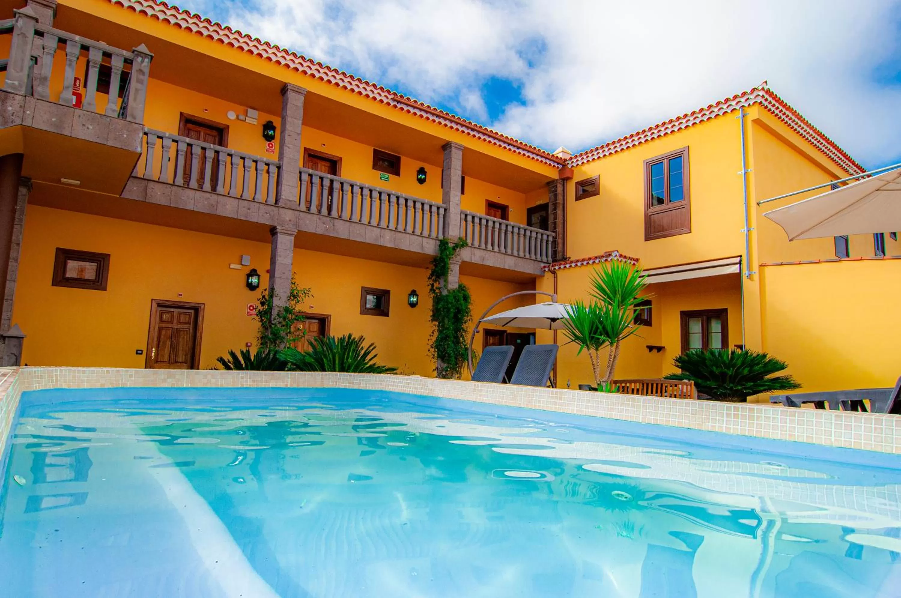 Patio in Hotel El Tejar & Spa