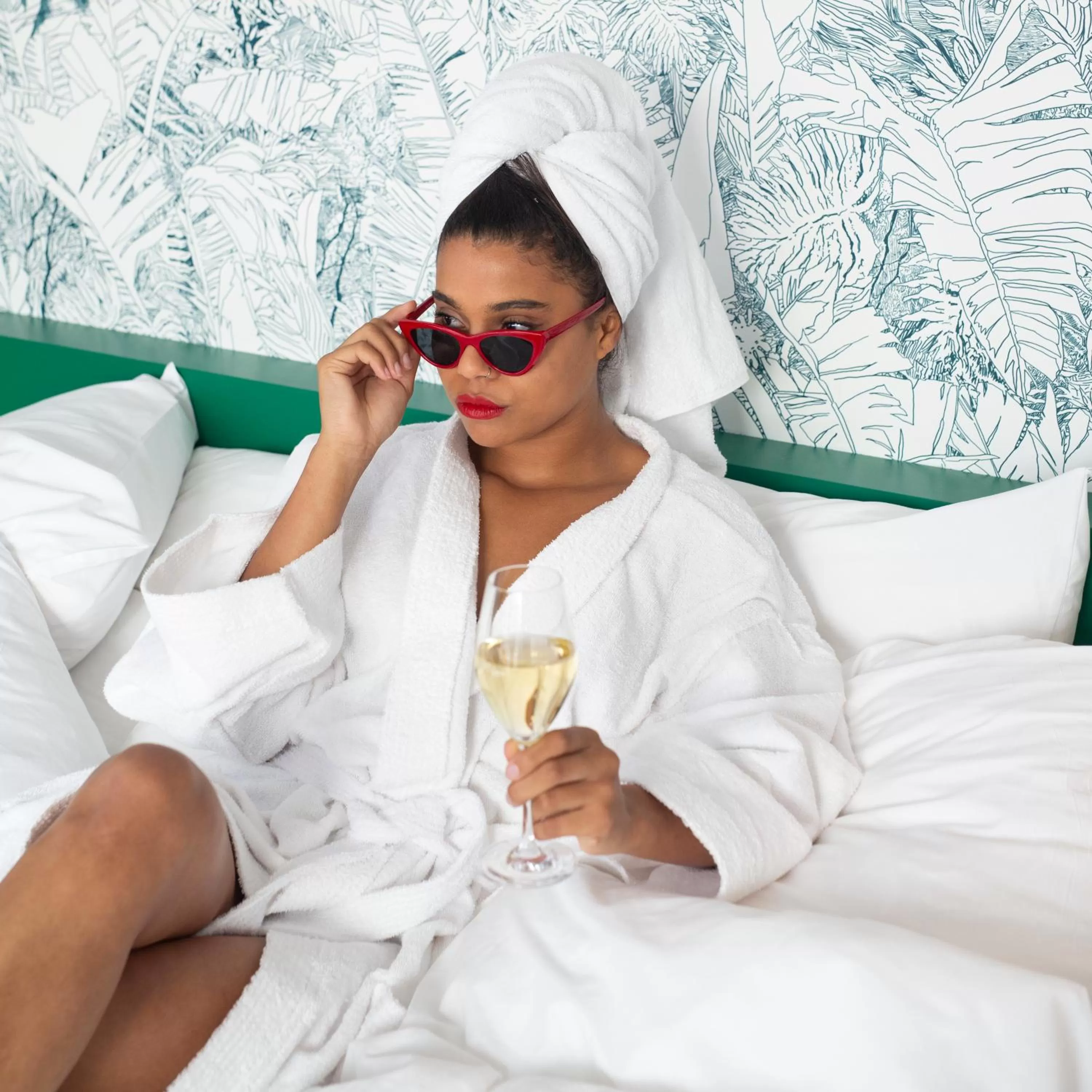 Bed in Yalo Urban Boutique Hotel Gent